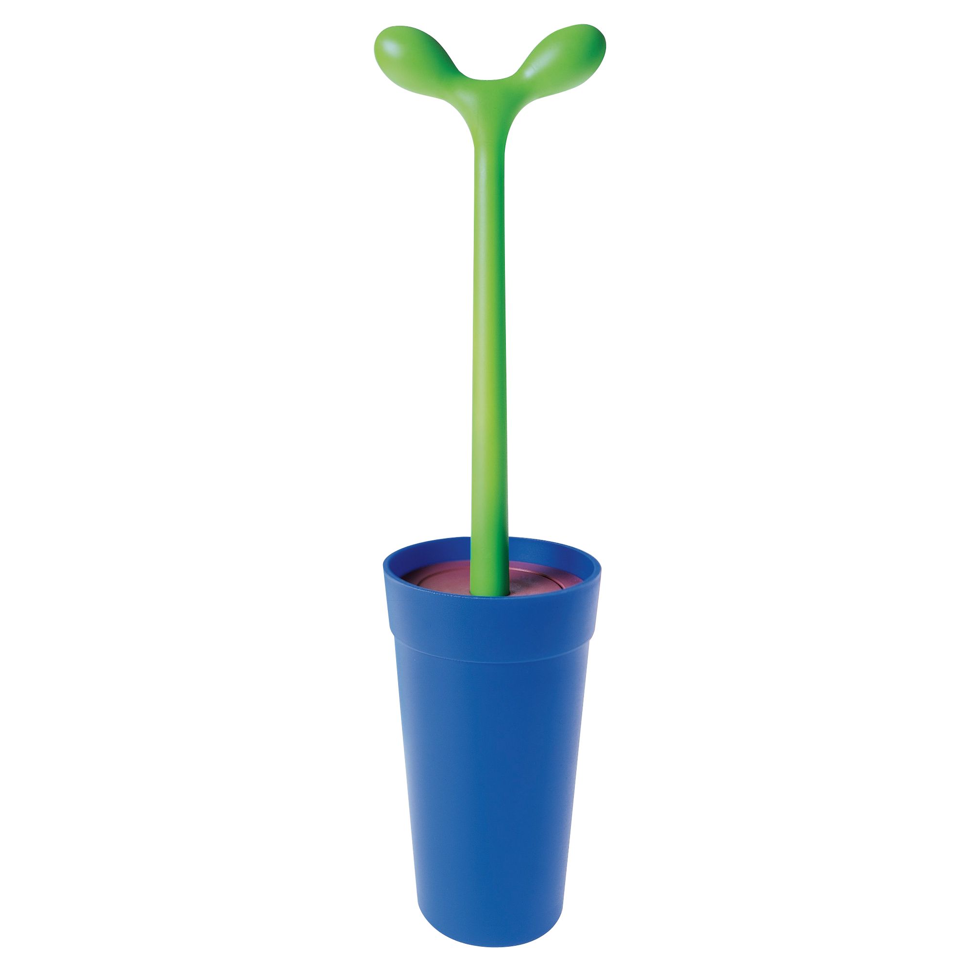 Alessi Merdolino Toilet Brush Blue