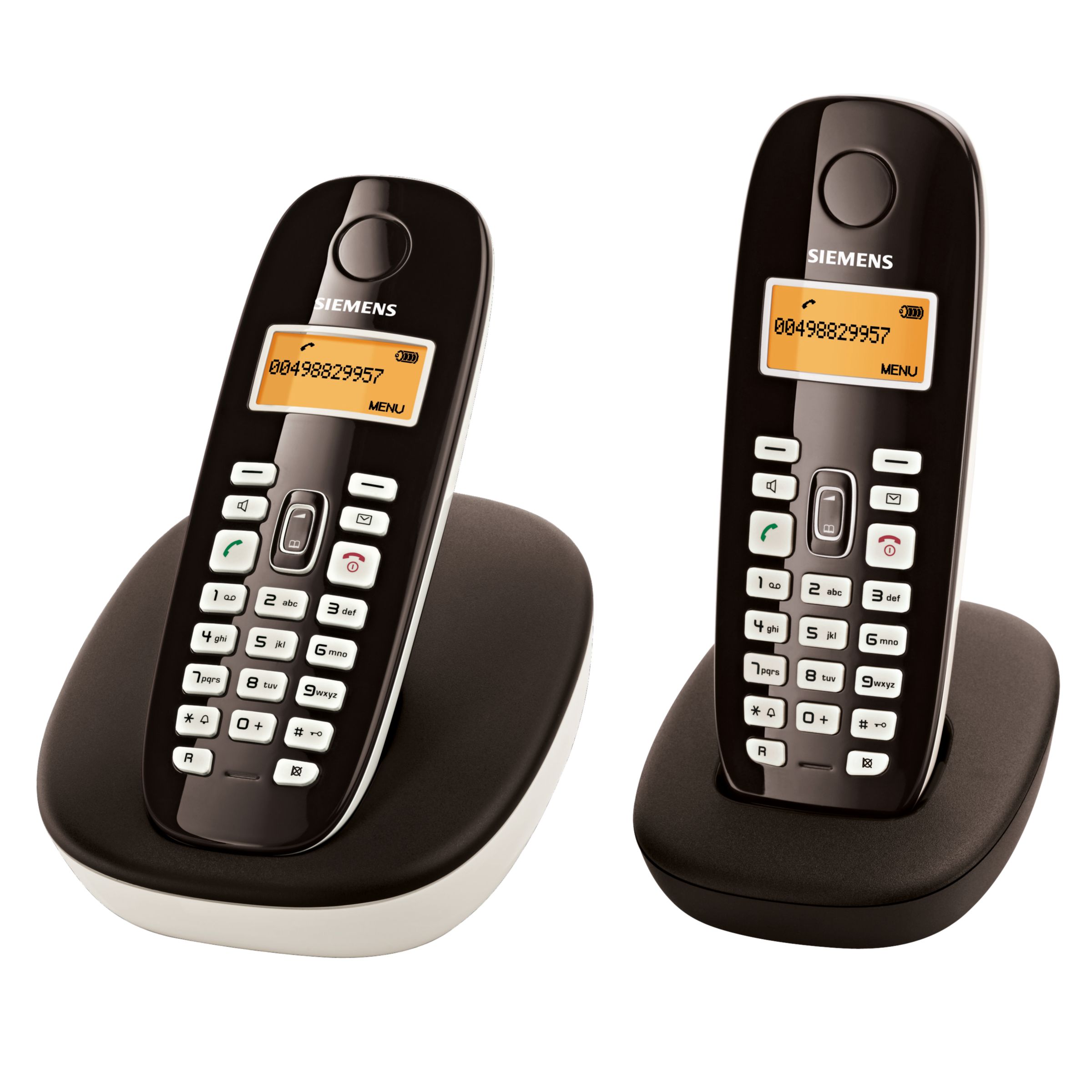 Siemens Gigaset A385 Duo Digital Cordless Telephone and Answer Machine Twin DECT