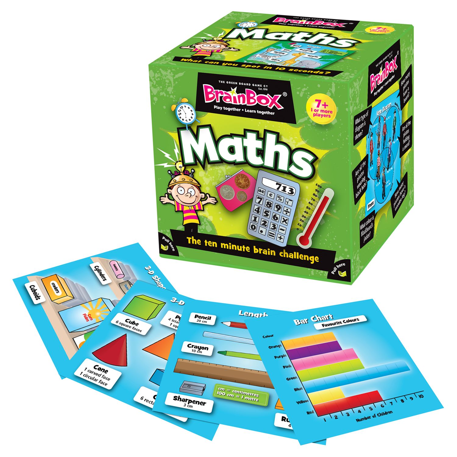 Green Board Games BrainBox Maths