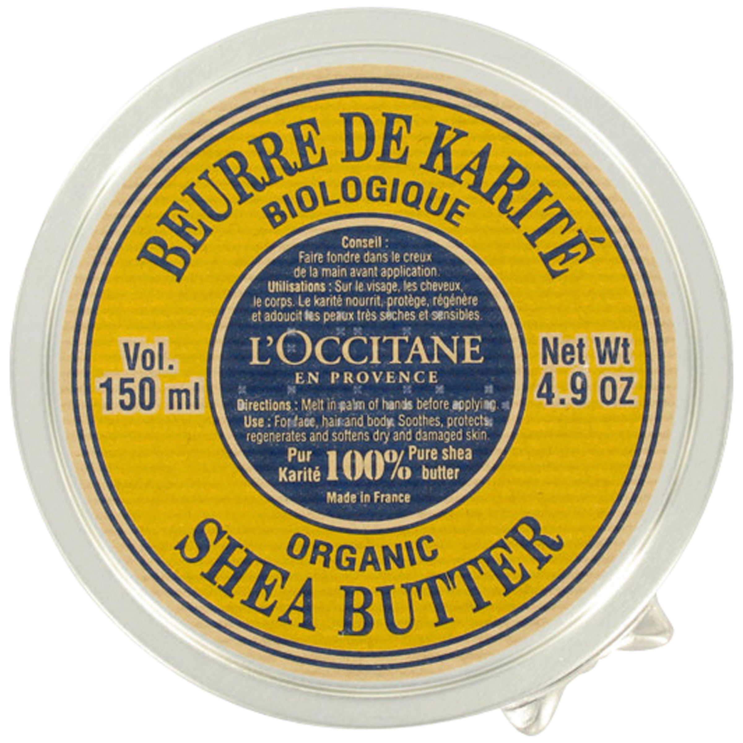 L39Occitane Organic Shea Butter 100 150ml