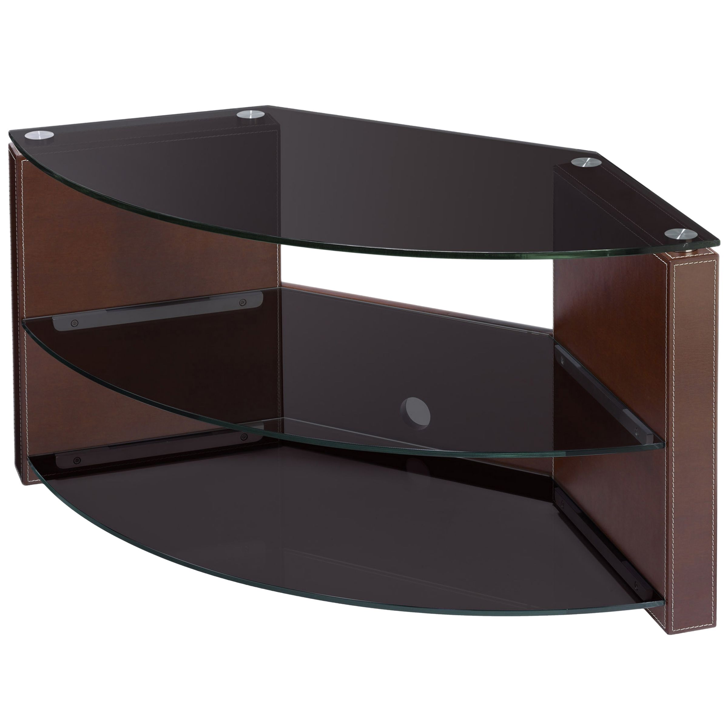 TECHLINK Bench B3RWL Corner TV Stand, Brown