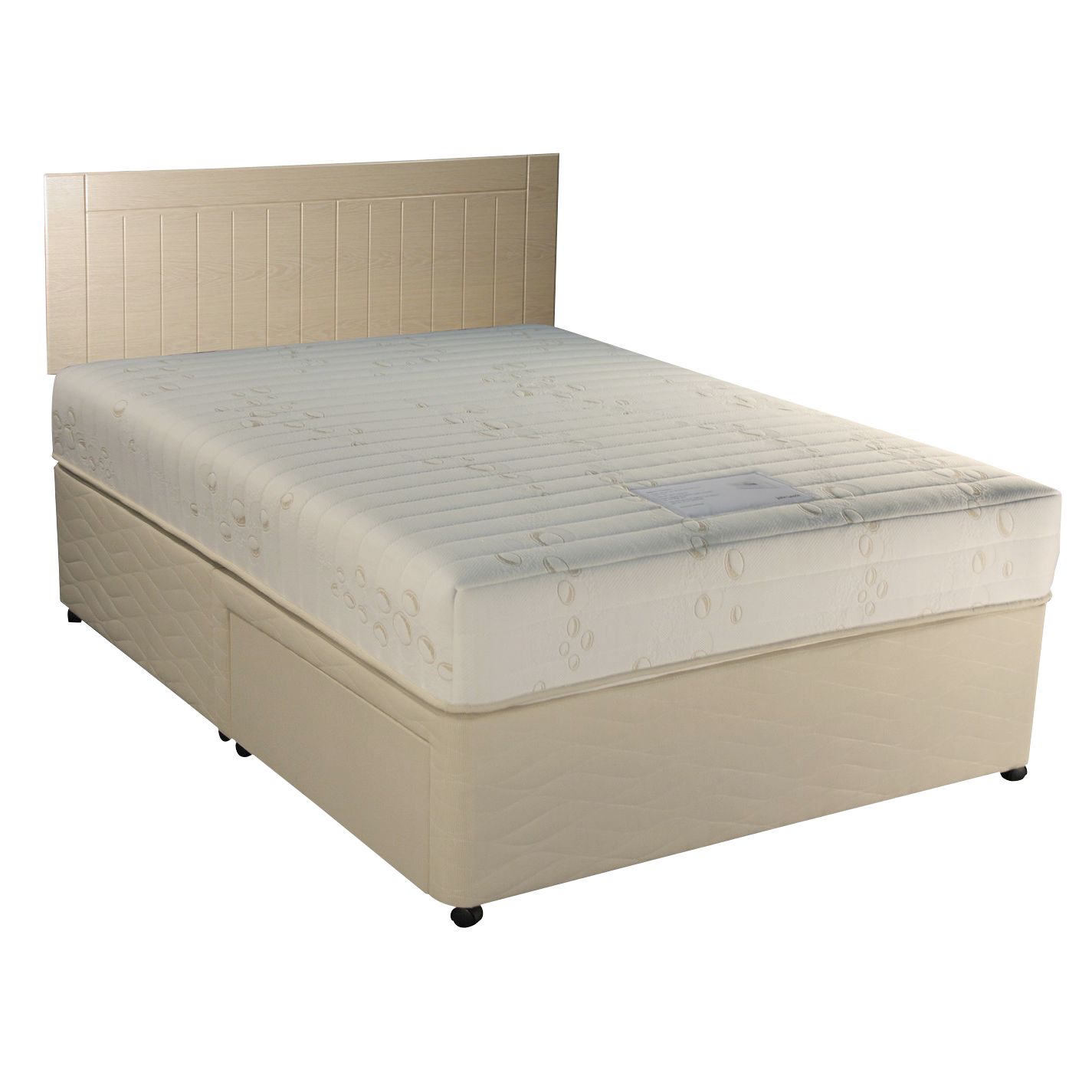 Select 1 Memory Divan Set, Double