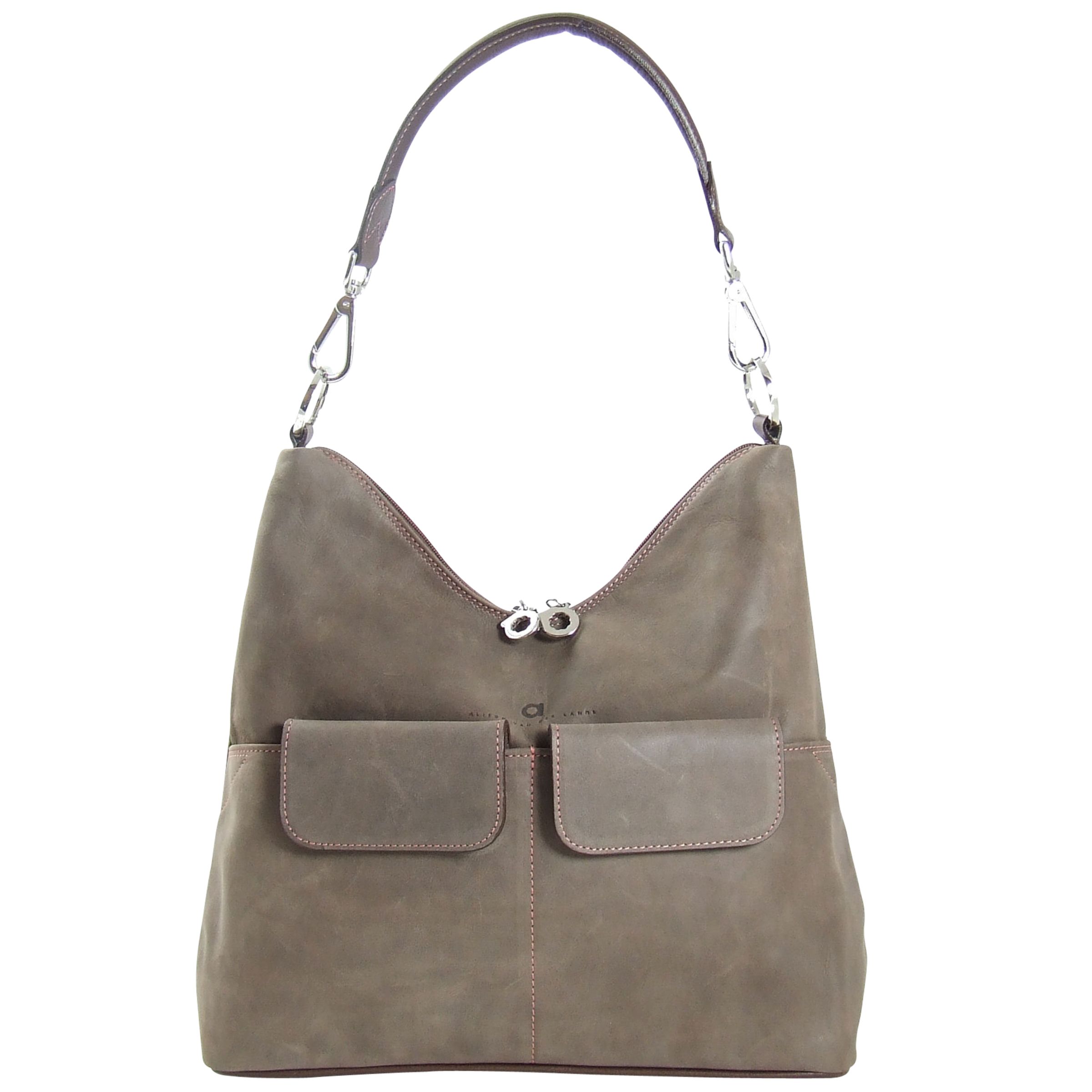 Alison van der Lande Venezia Daisy Doo Bag, Chocolate Brown