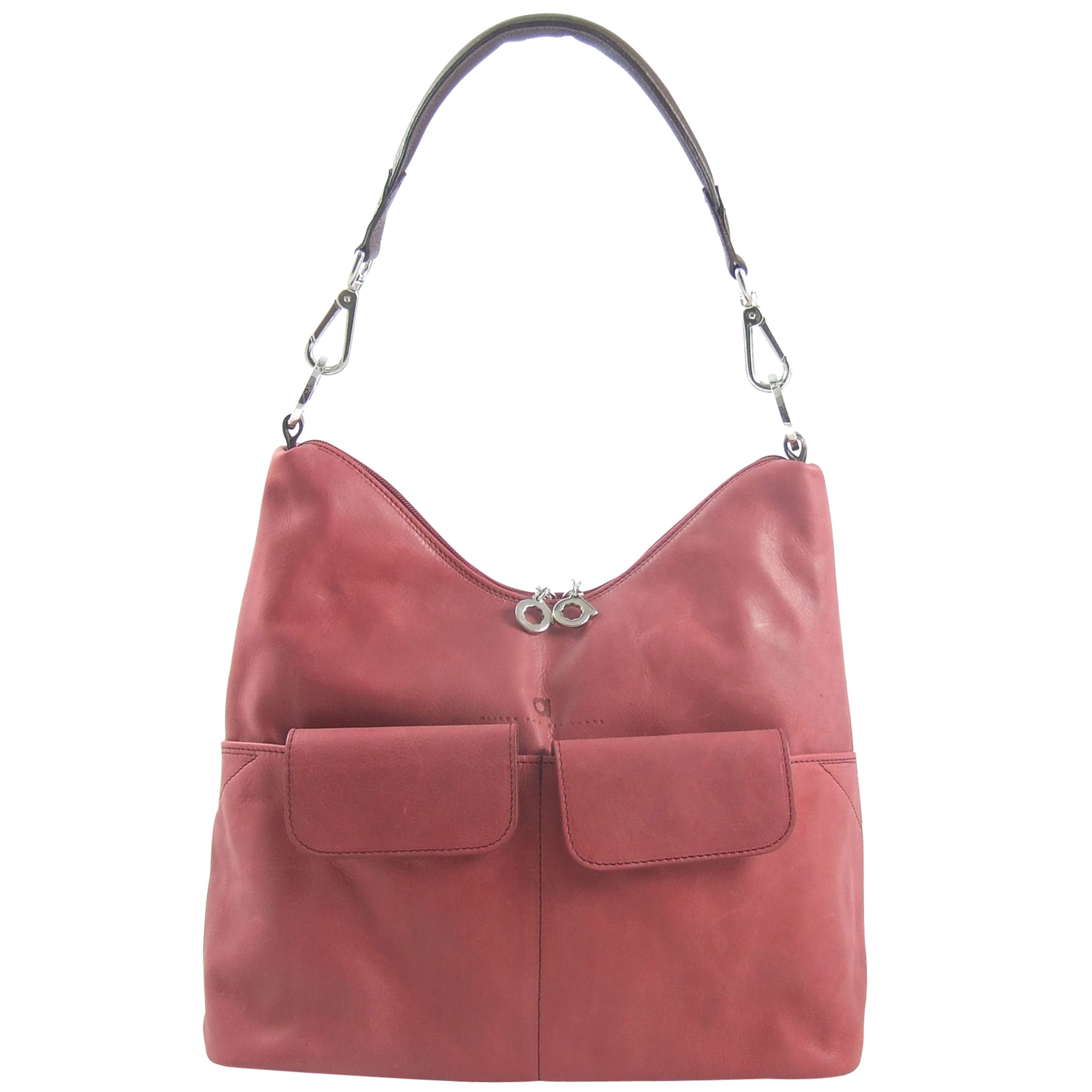 Alison van der Lande Venezia Daisy Doo Bag, Raspberry