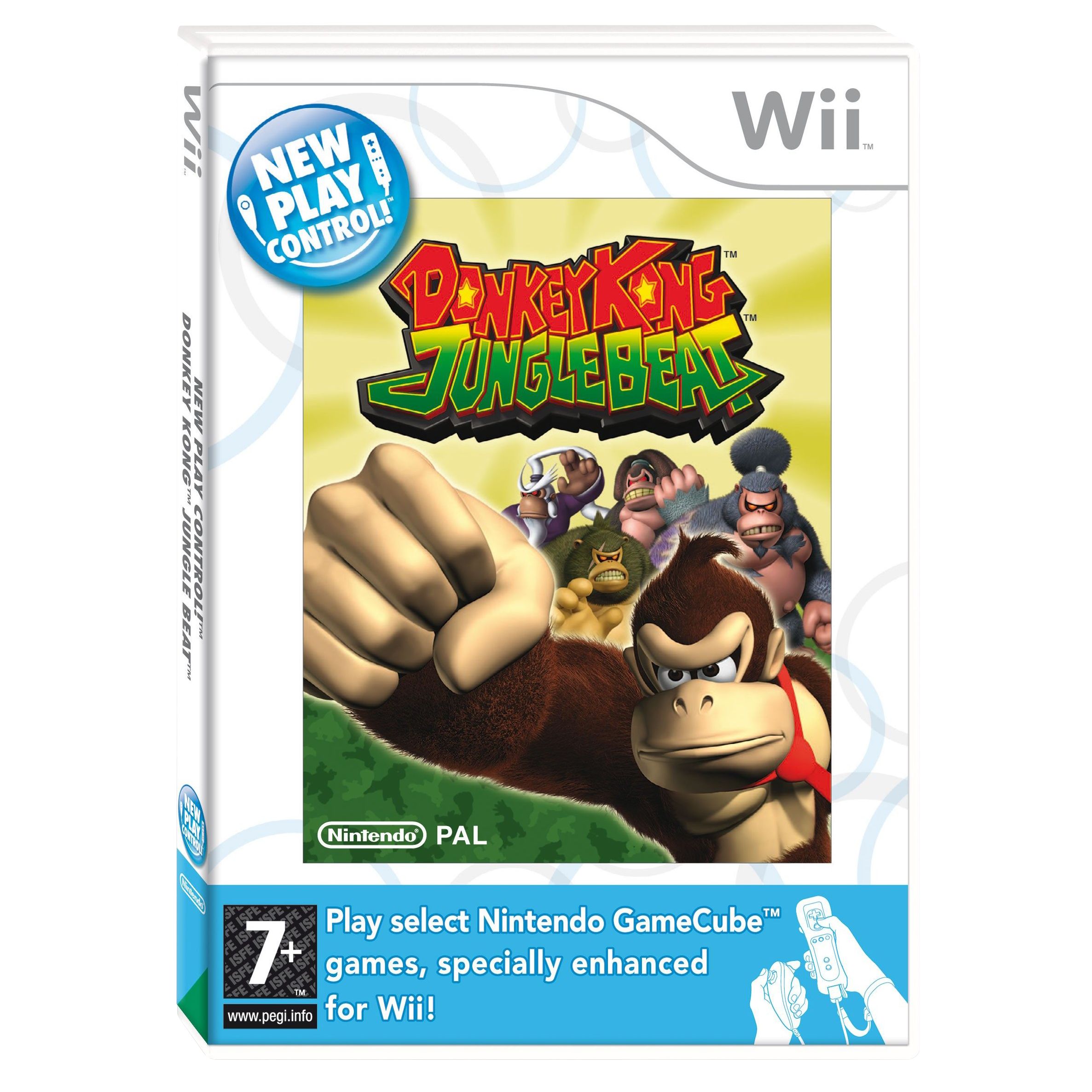 New Play Donkey Kong Jungle Beat Wii