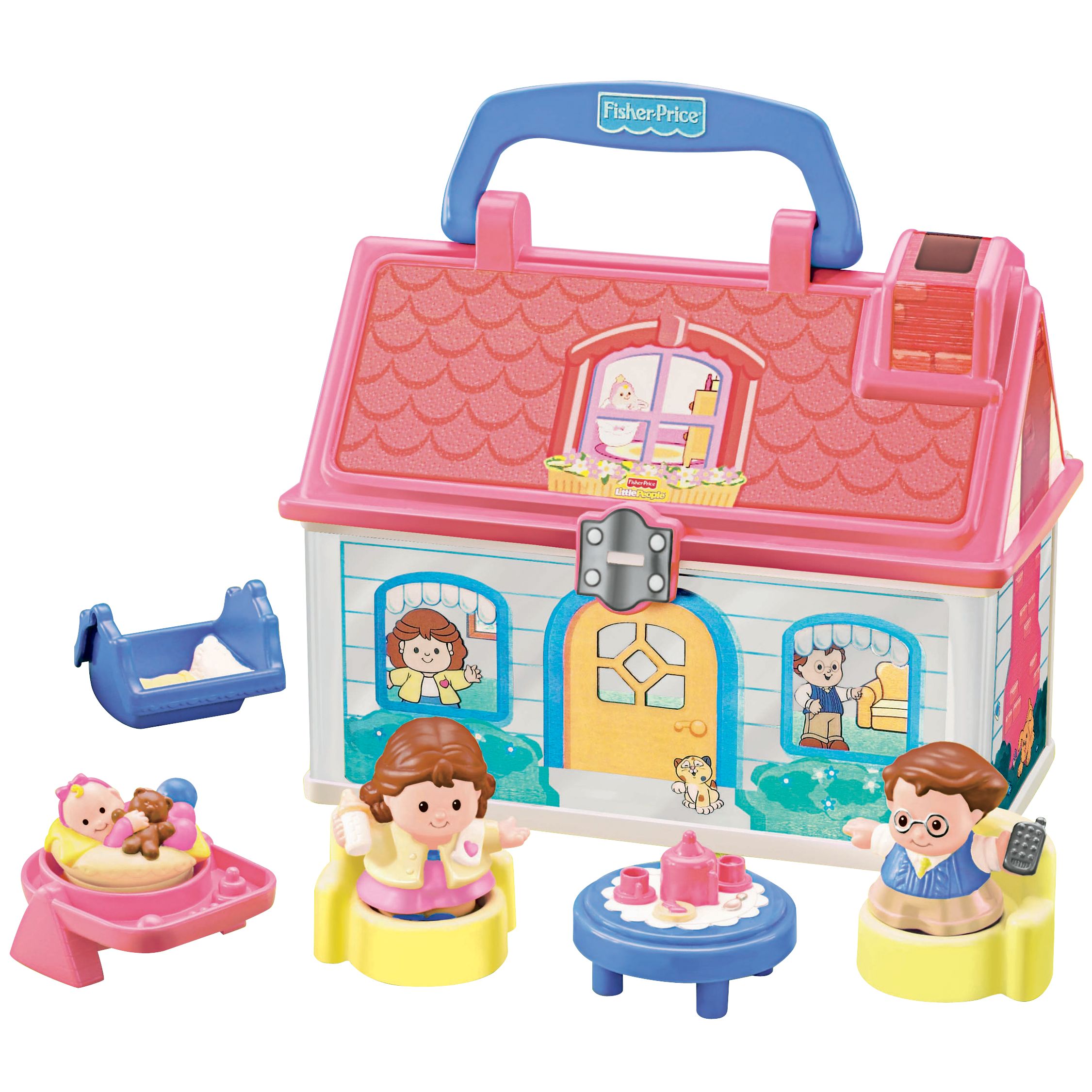 Fisher Price Little People 50th Anniversary Play 'n' Go Home