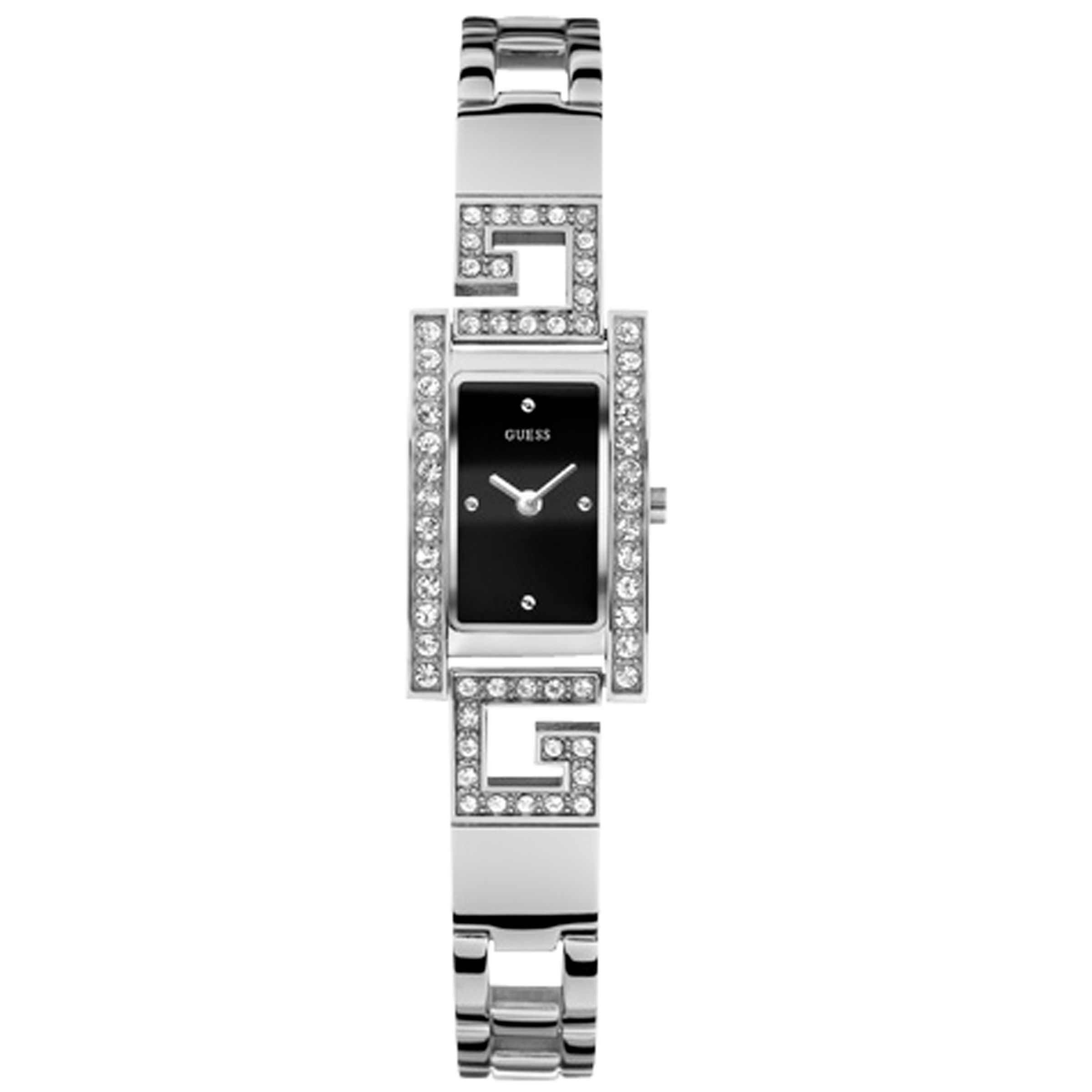 Guess W80031L2 Gemini Womens Watch, Silver