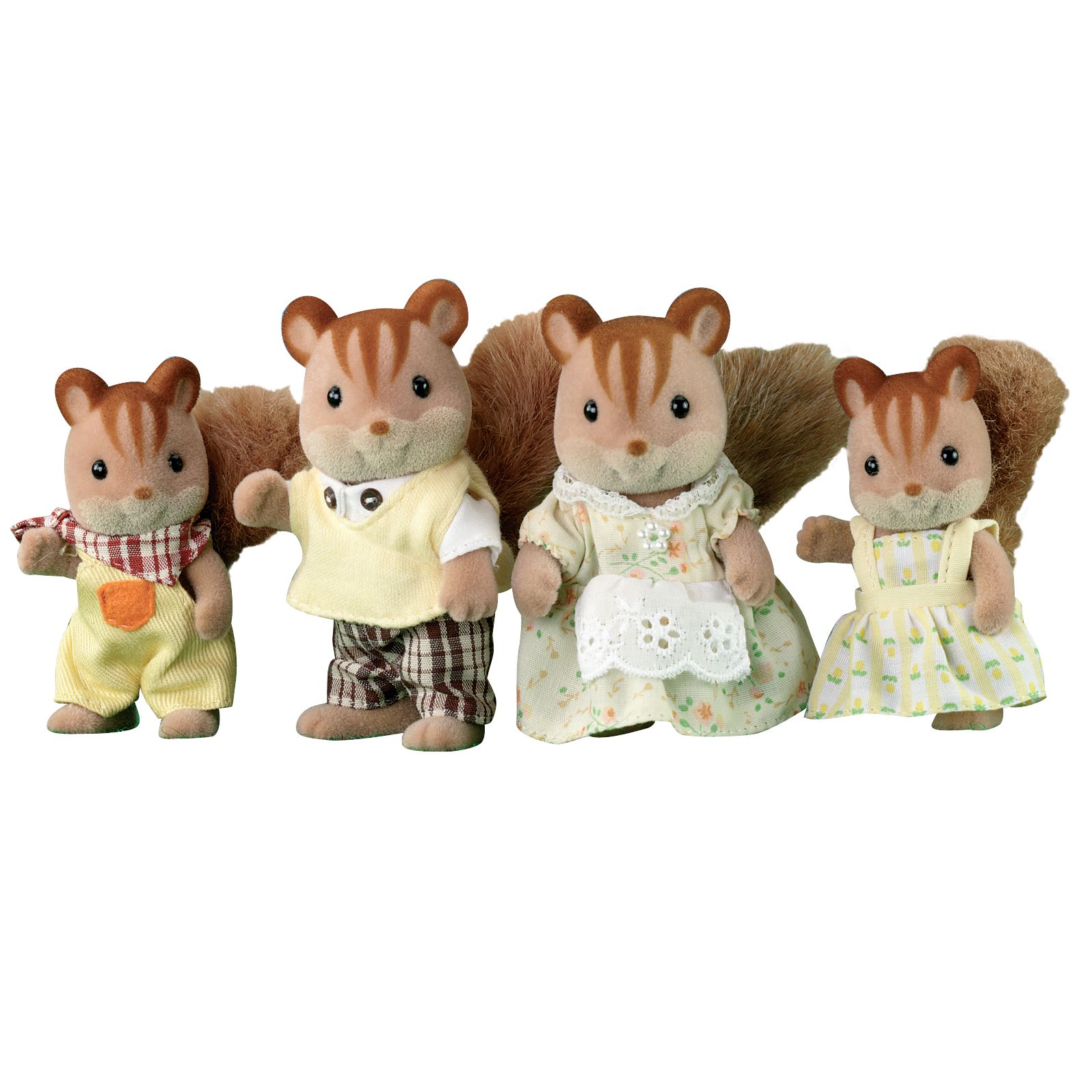 Sylvanian Families Walnut Squirrel Family