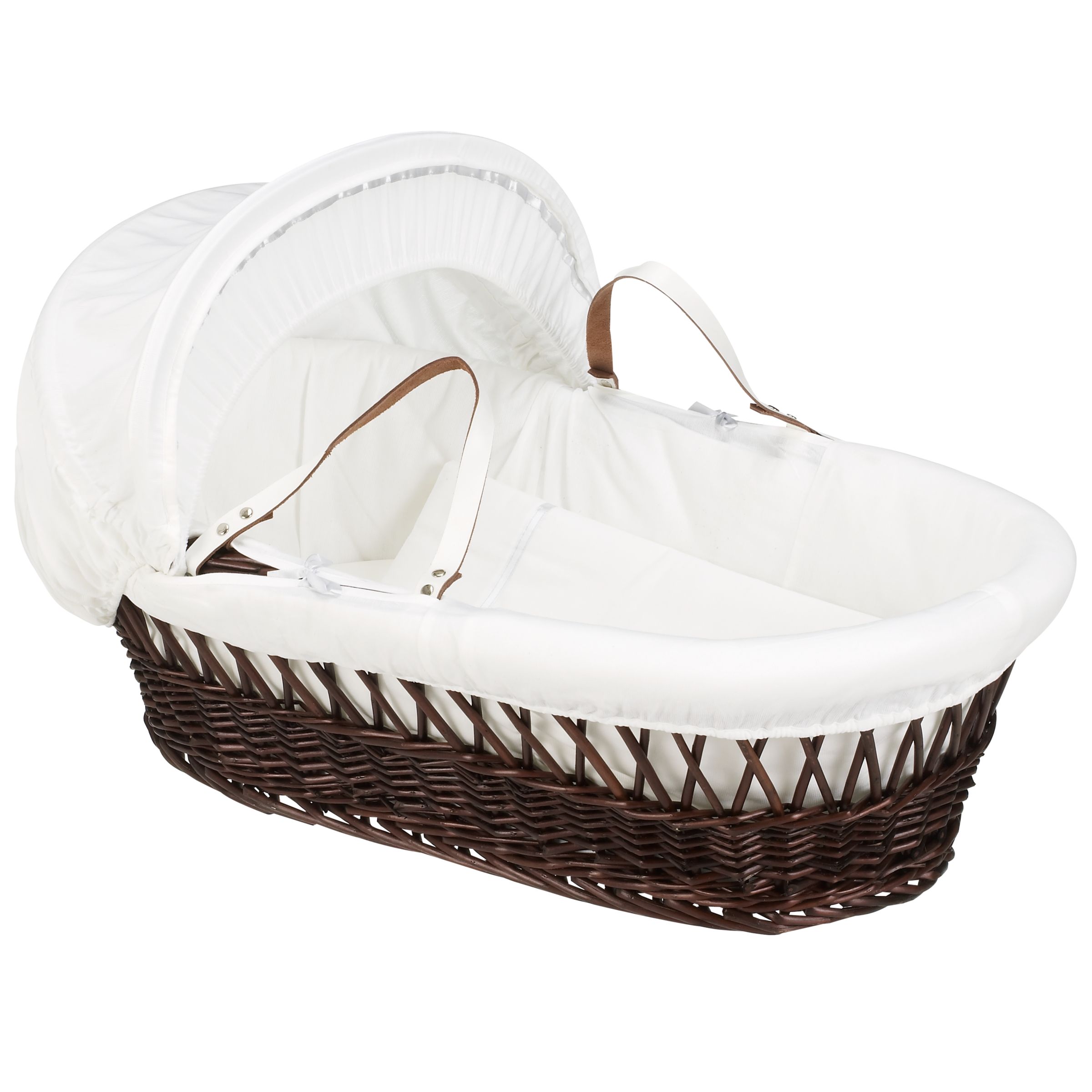 John Lewis Dream Along With Me Wicker Moses Basket