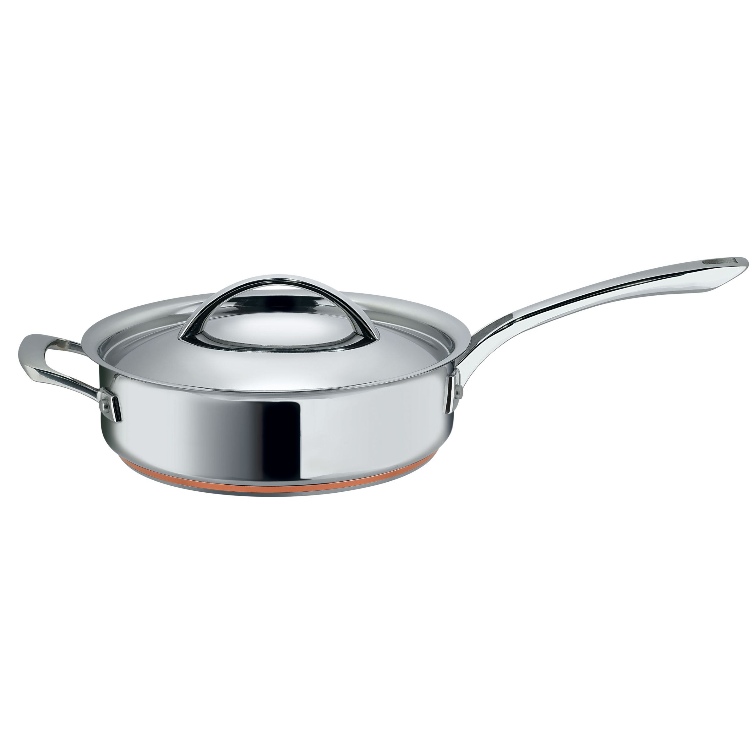 Raymond Blanc by Anolon Stainless Steel Covered Saute Pan 24cm