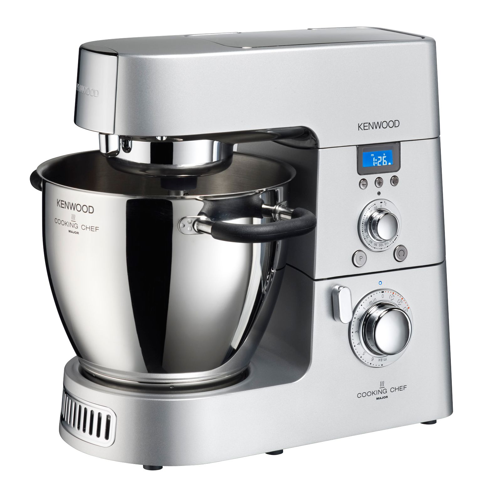 Kenwood KM070 Cooking Chef Major Mixer, Titanium at John Lewis