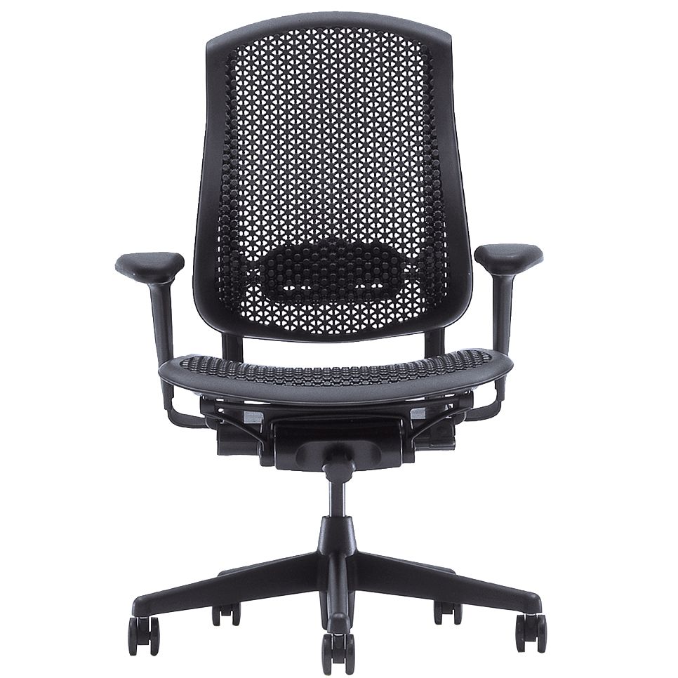Herman Miller Celle Office Chair, Graphite at JohnLewis