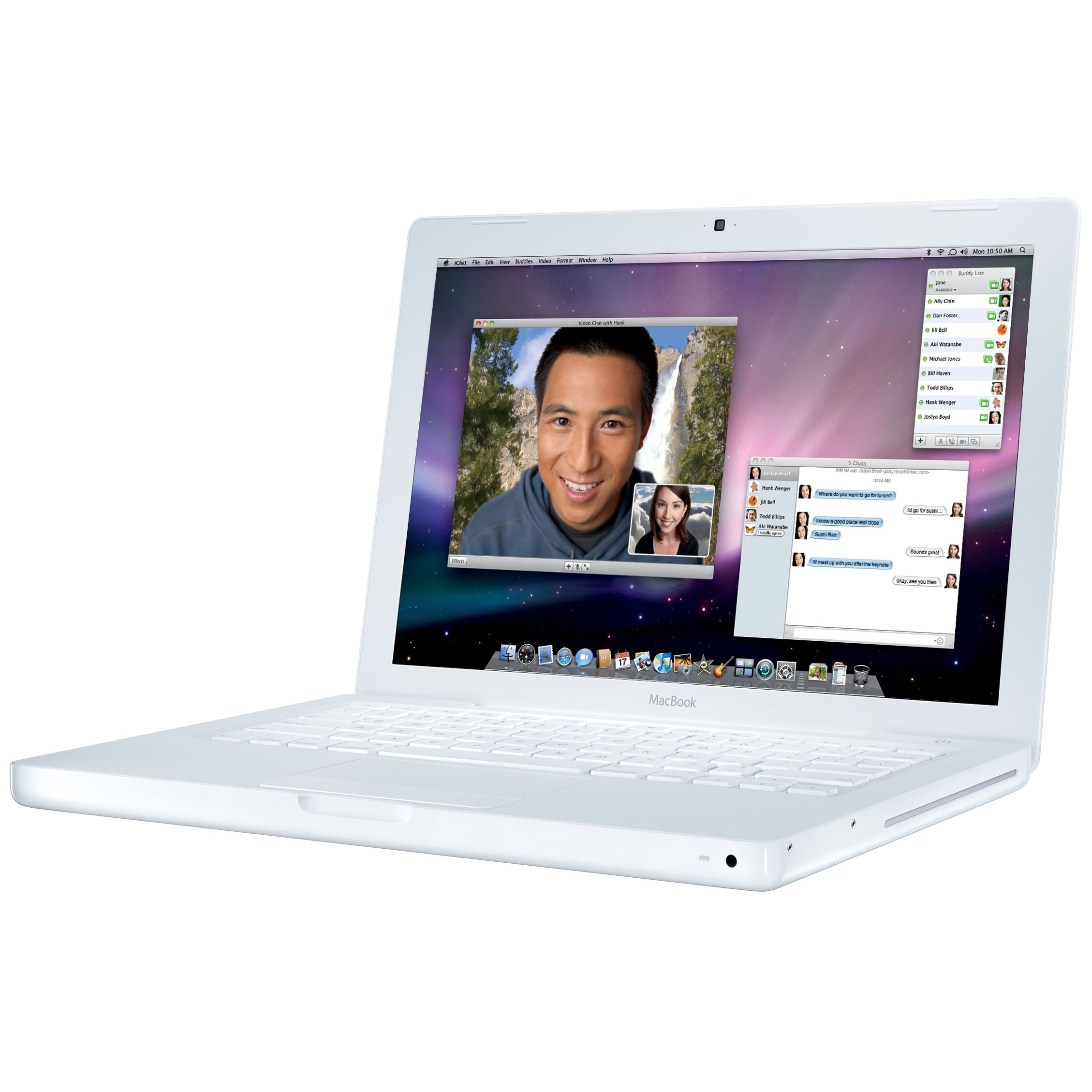 Apple MacBook White, MC240B/A, 2.13GHz SuperDrive with 13.3 Inch Display