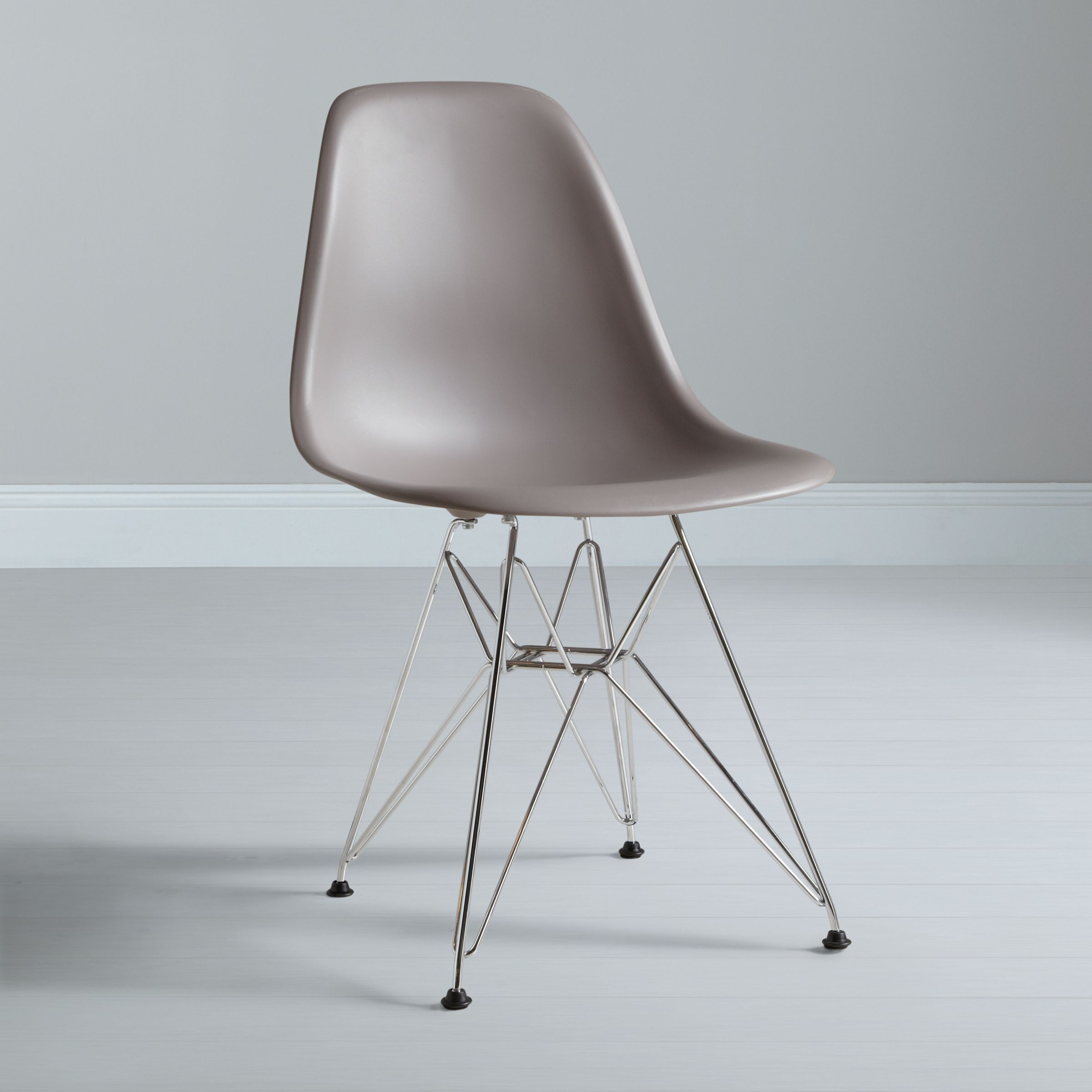 Eames DSR Side Chair, Mauve Grey at John Lewis