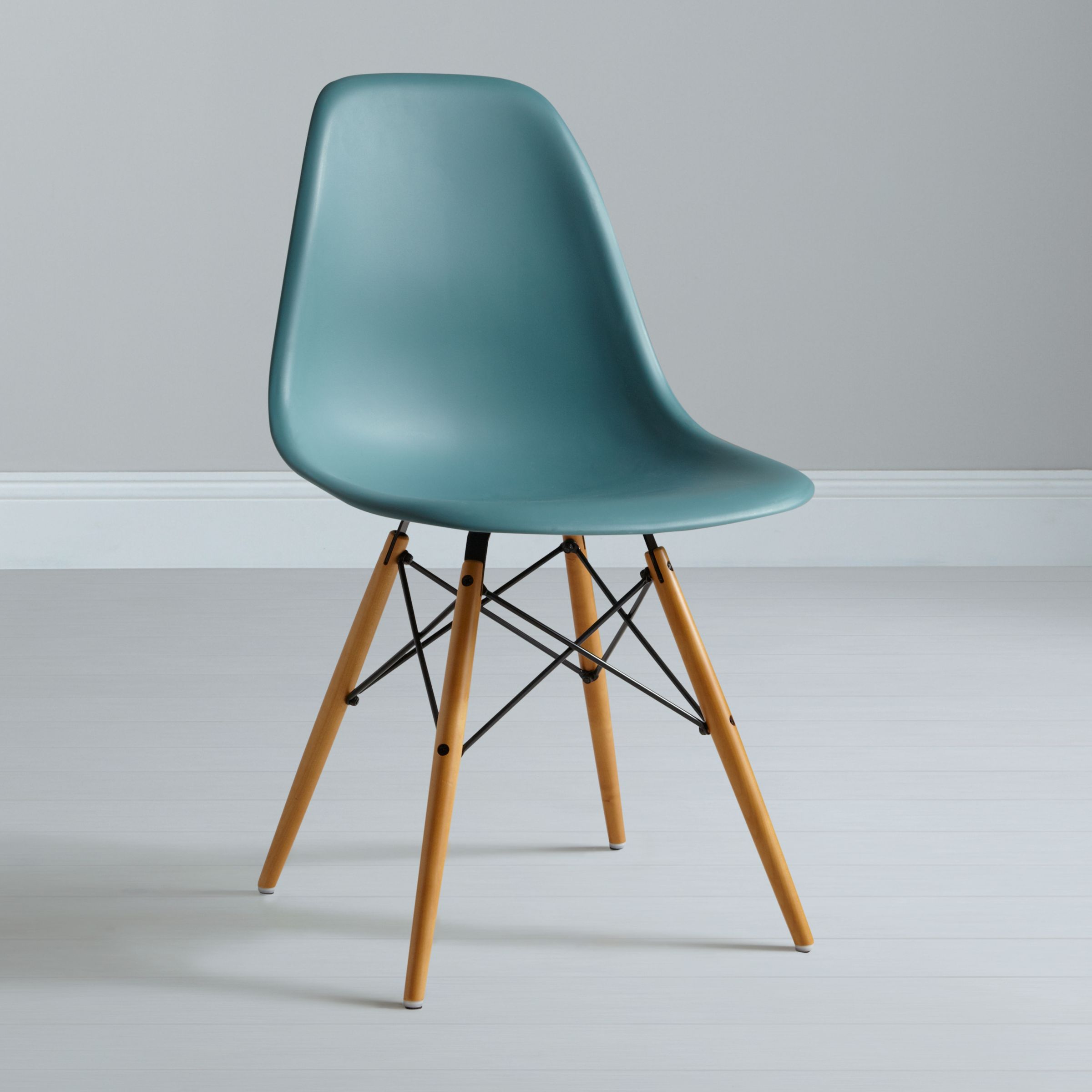 Eames DSW Side Chair, Ocean at JohnLewis