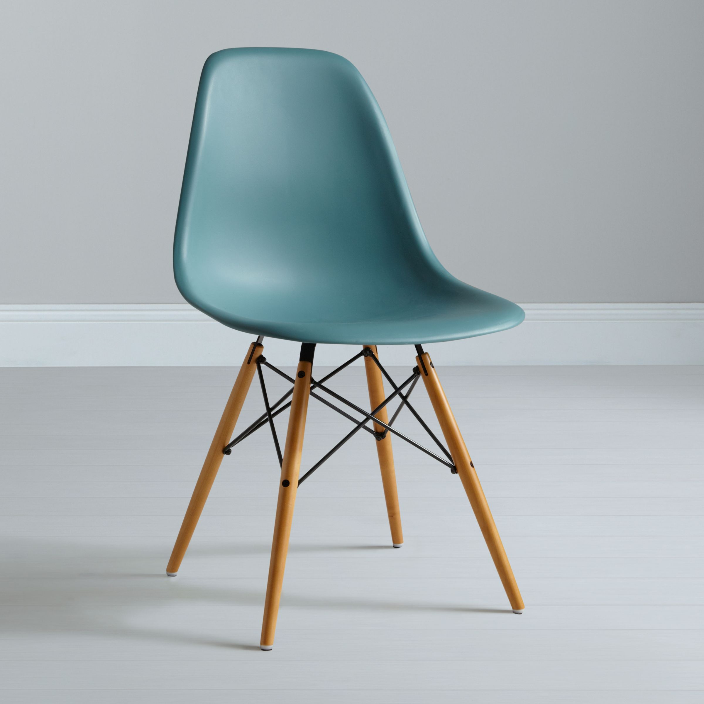 Vitra Eames DSW Side Chair, Ocean