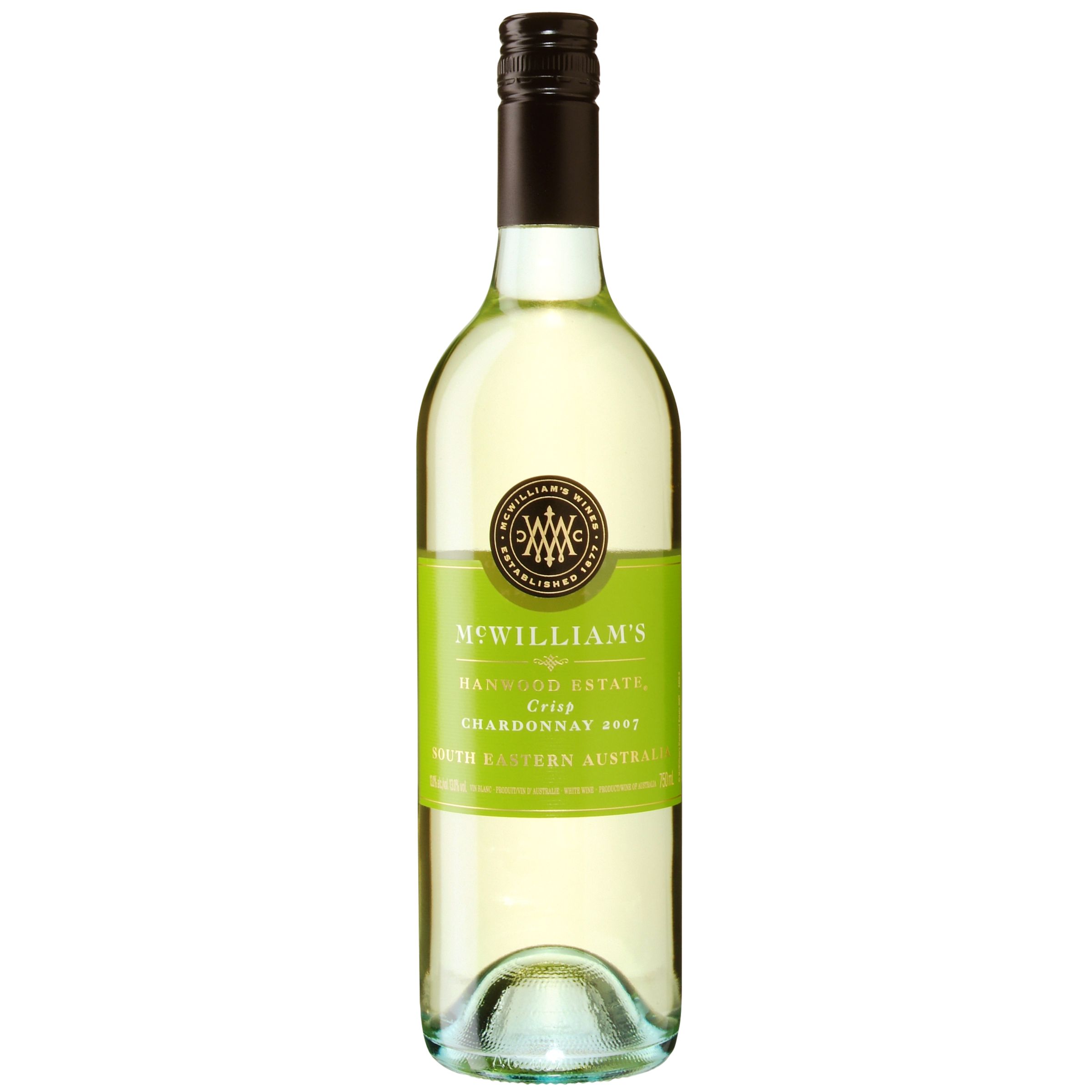 McWilliams Hanwood Estate Crisp Chardonnay 2007/08 S Australia
