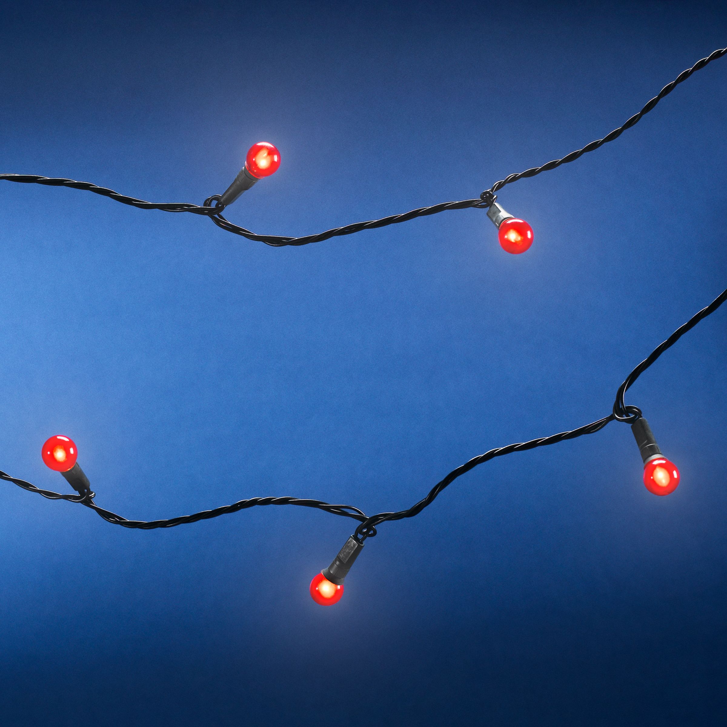 John Lewis 120 Red Berry Indoor/ Outdoor Fairy Lights
