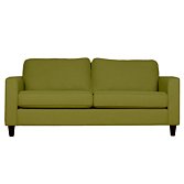 John Lewis Portia Medium Sofa, Olive / Dark Leg, width 183cm