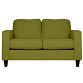 John Lewis Portia Small Sofa, Olive / Dark Leg, width 136cm