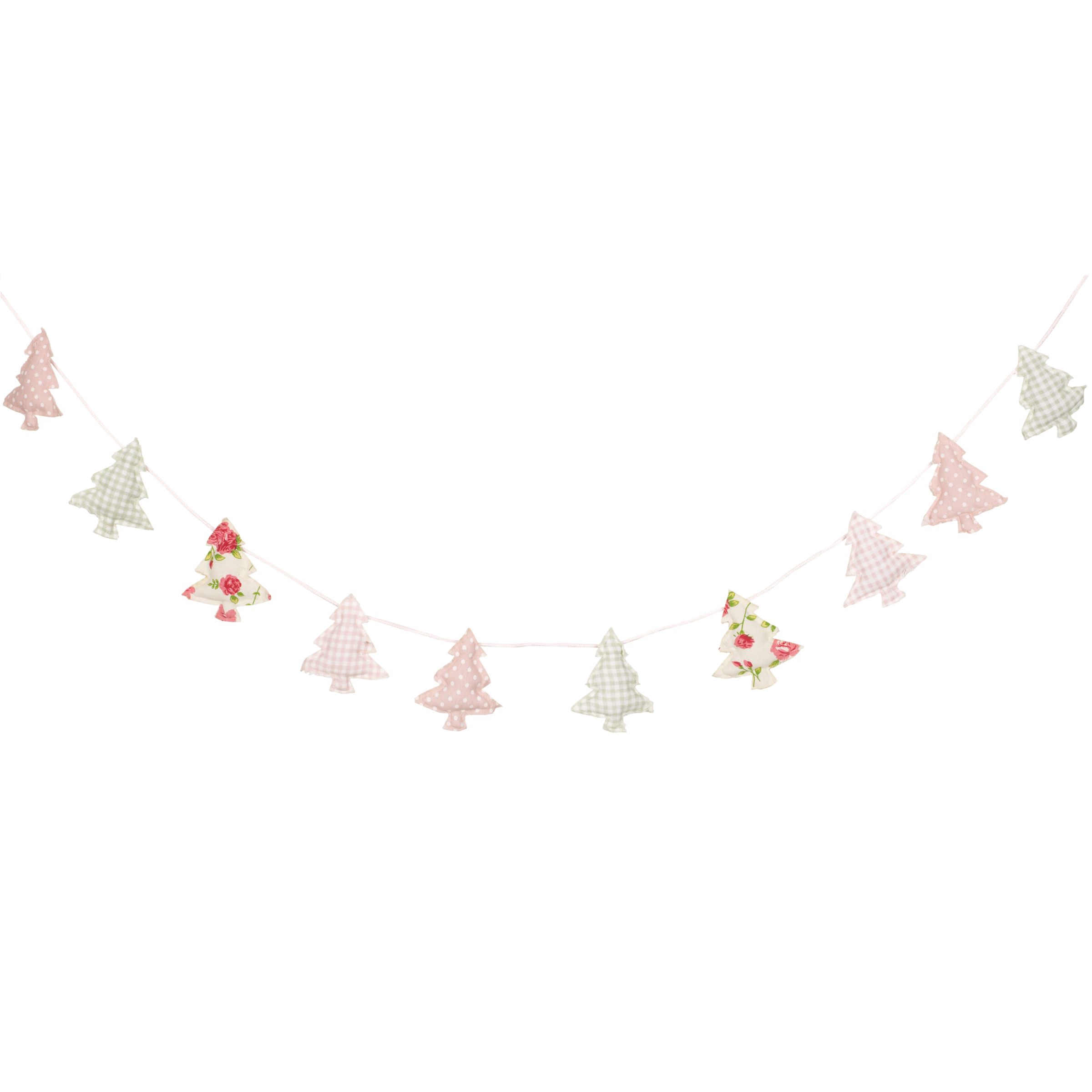 John Lewis Vintage Fabric Christmas Tree Garland