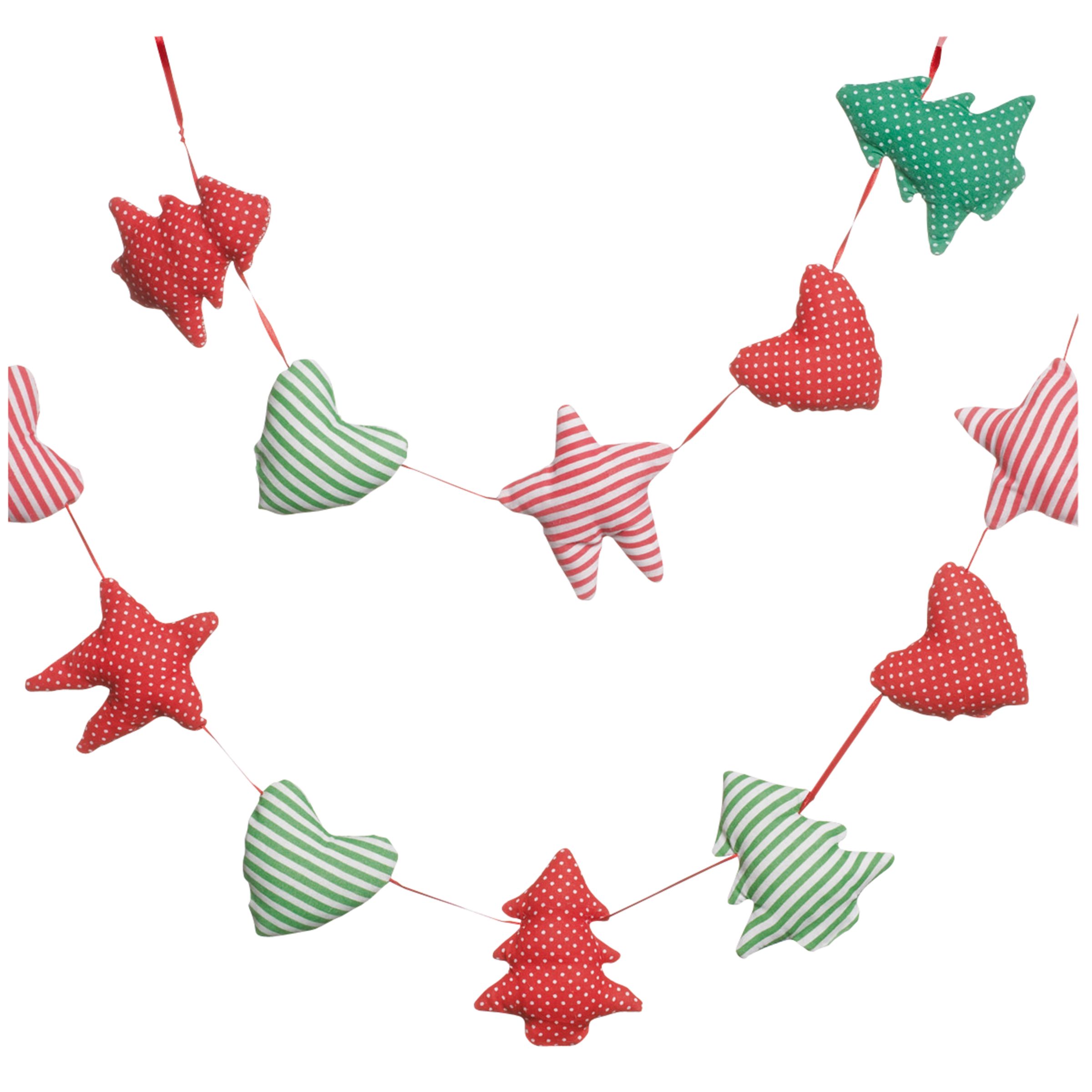 John Lewis Fabric Christmas Garland