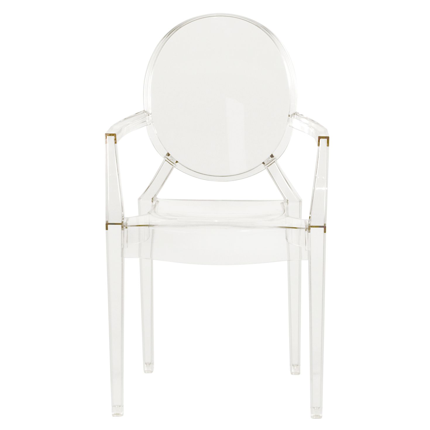 Philippe Starck for Kartell Lou Lou Ghost Children's Chair, Crystal at John Lewis