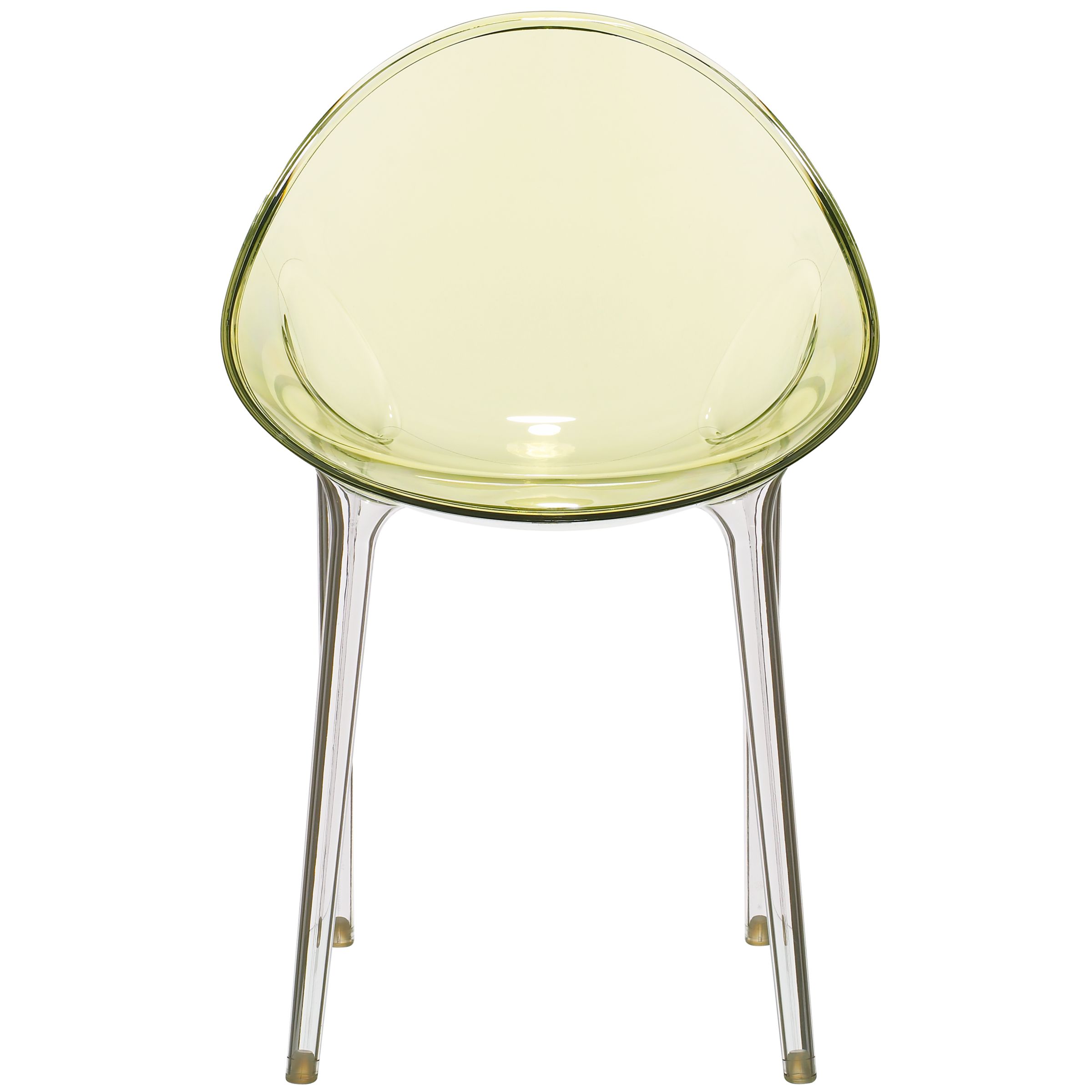 Philippe Starck for Kartell Mr. Impossible Chair, Green at John Lewis