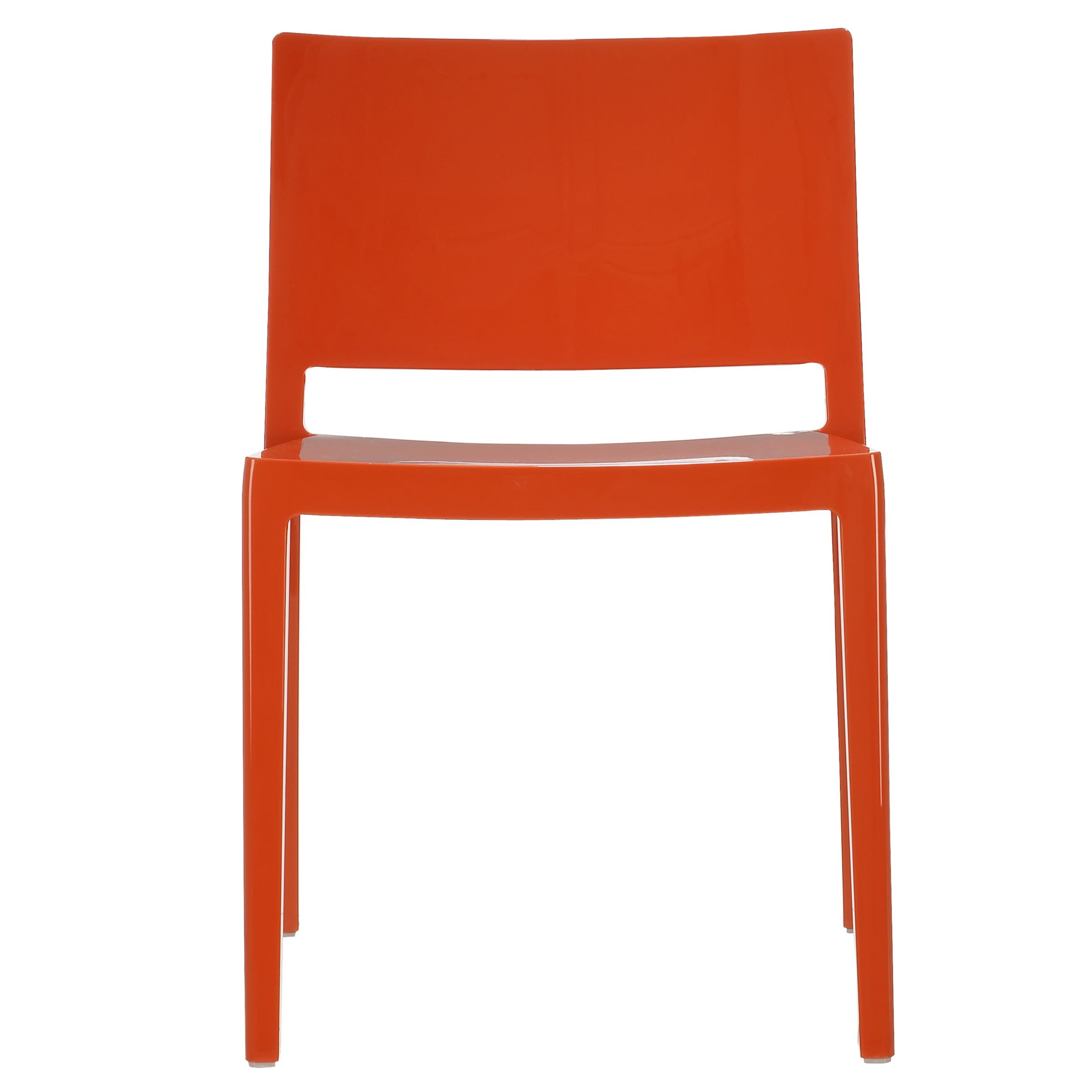 Pierro Lissoni for Kartell Lizz Chair, Orange at JohnLewis