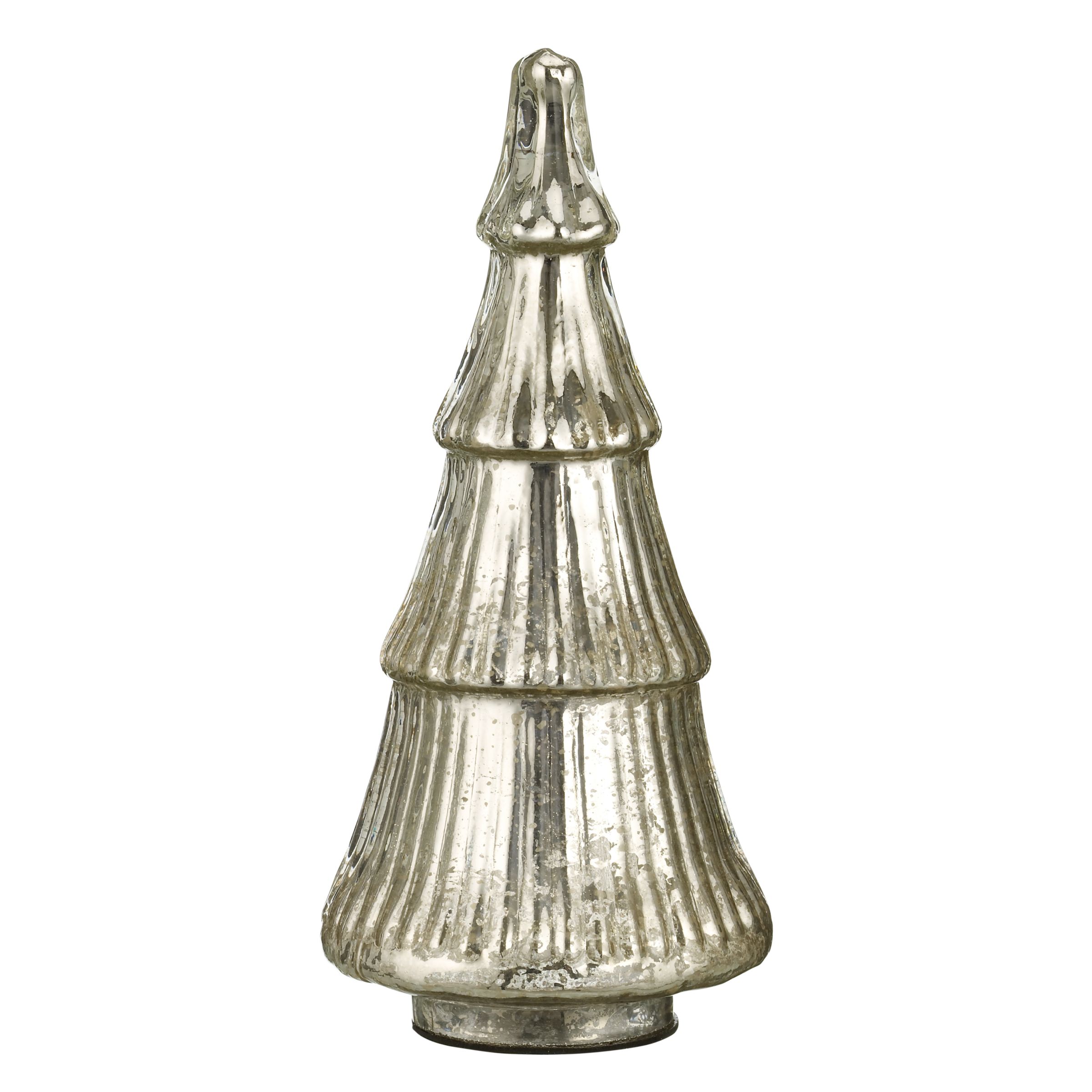John Lewis Mercury Glass Christmas Tree, 30.5cm