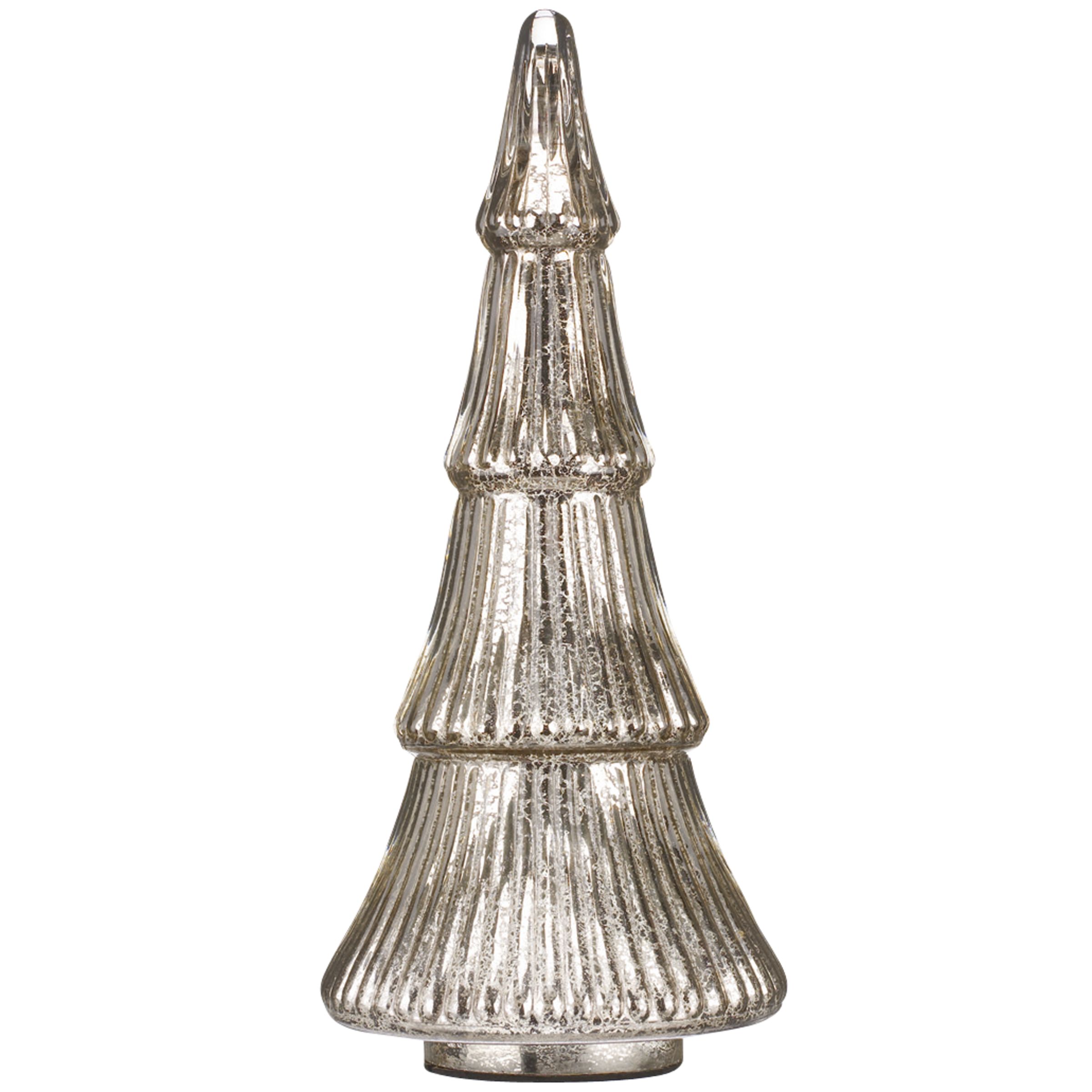 John Lewis Mercury Glass Christmas Tree, 38.5cm