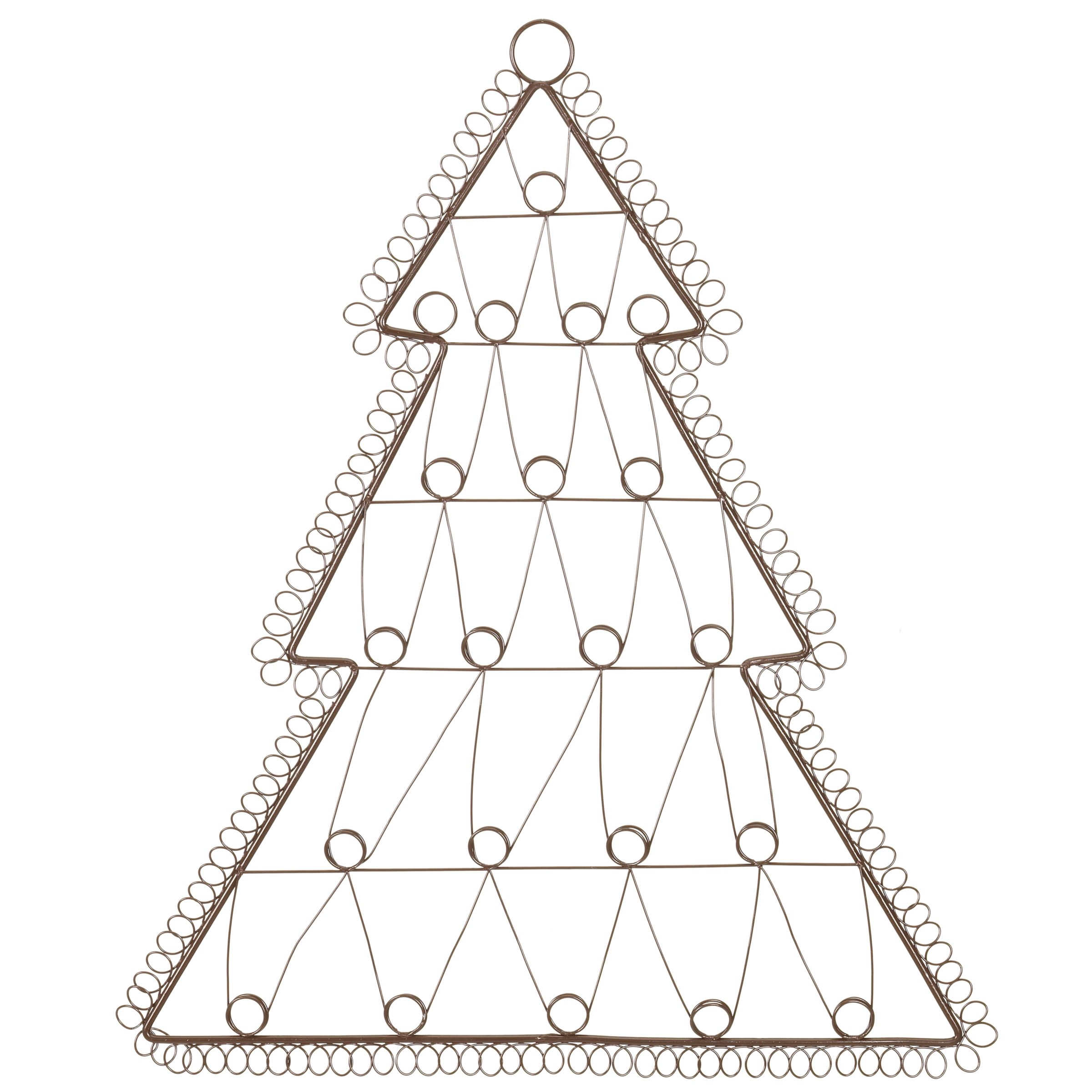 John Lewis Christmas Tree Card Holder