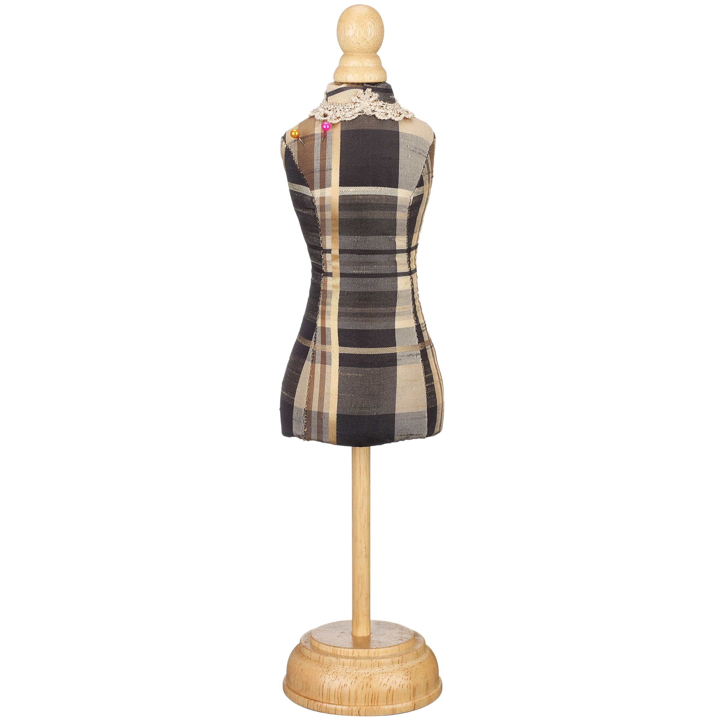 John Lewis Tartan Dressform