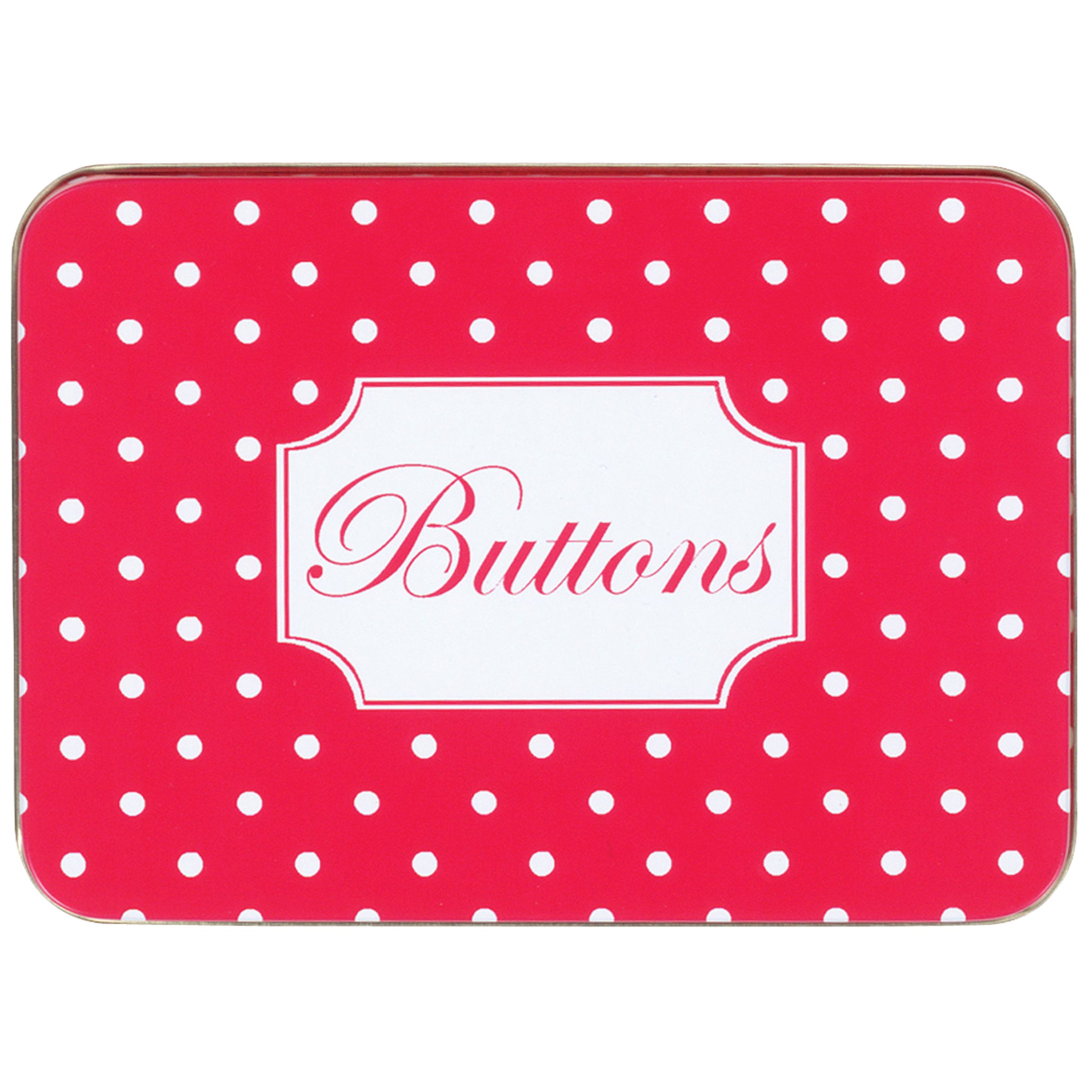Cath Kidston Button Tin Cherry