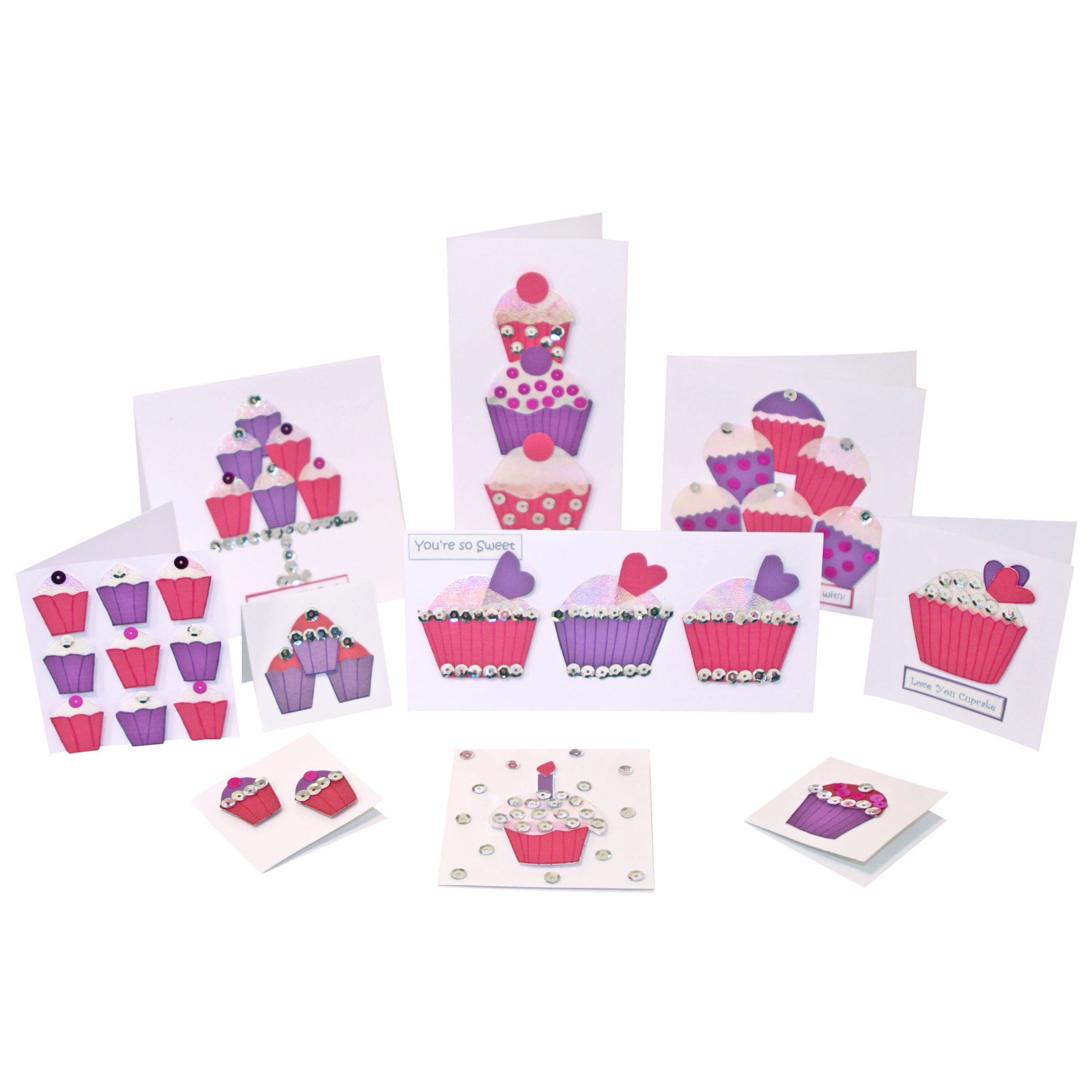 Dempsey Designs Cute Cupcake Card Making Kit
