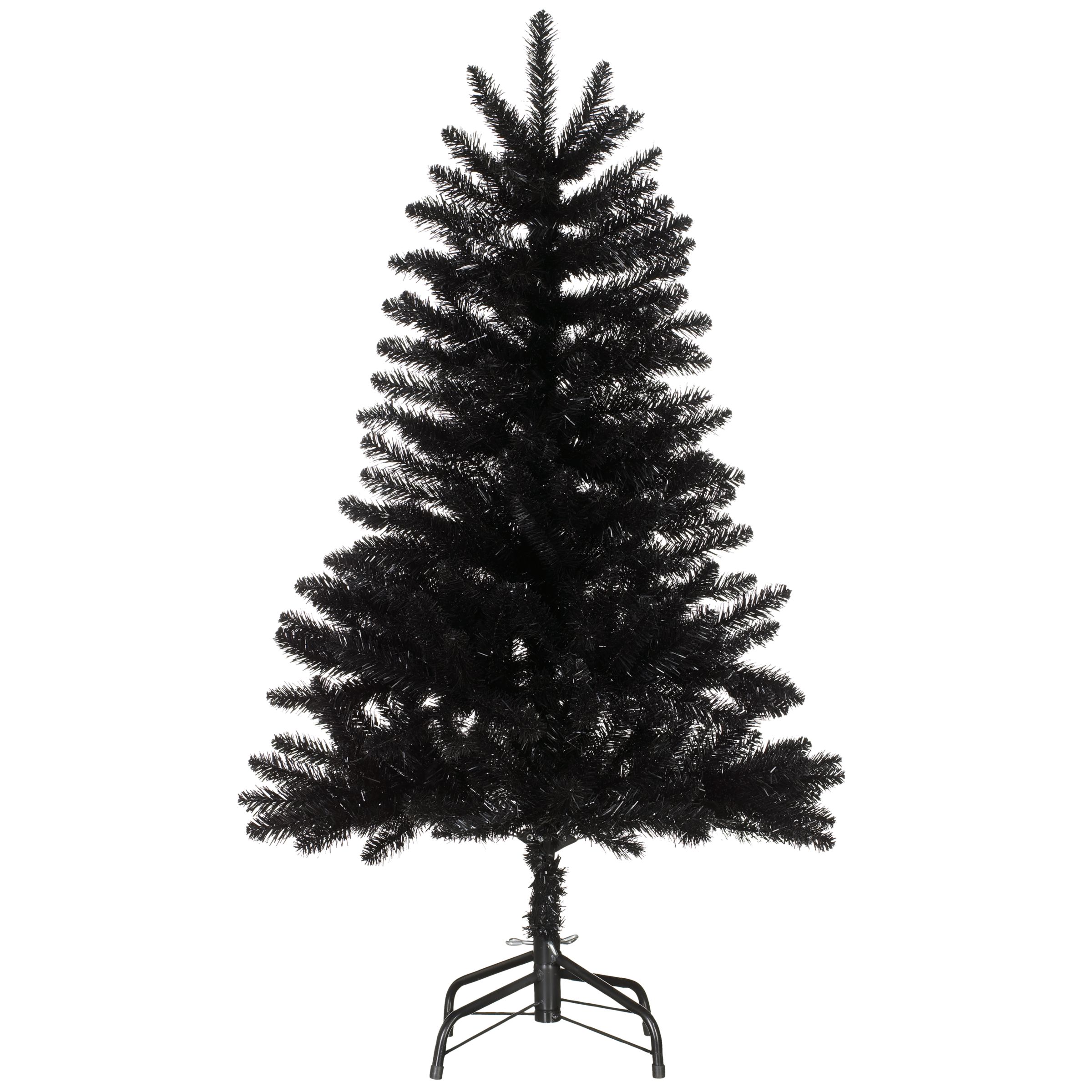 John Lewis 4ft Christmas Tree, Black