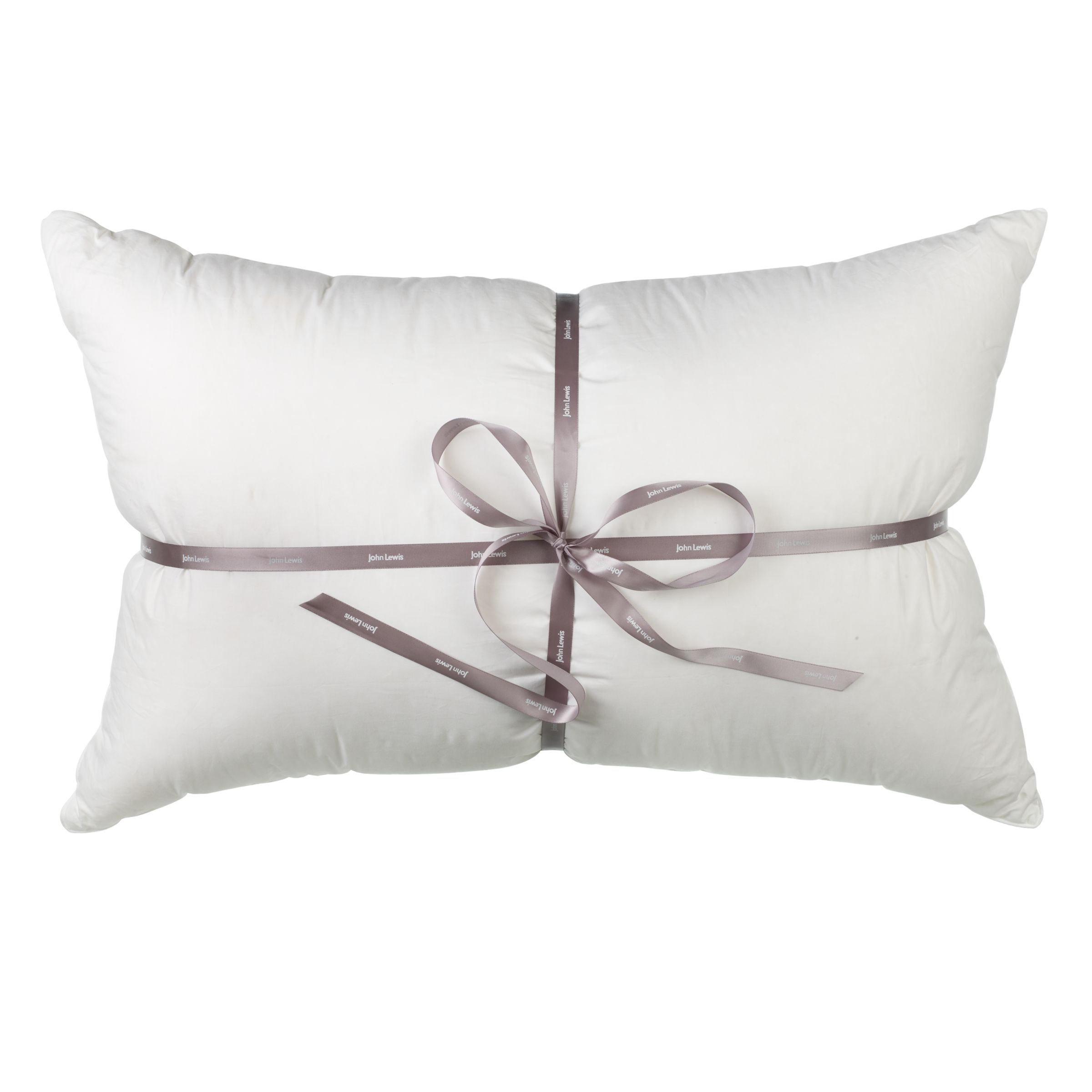 John Lewis Winter Snow Goose Down Pillow, Standard at John Lewis