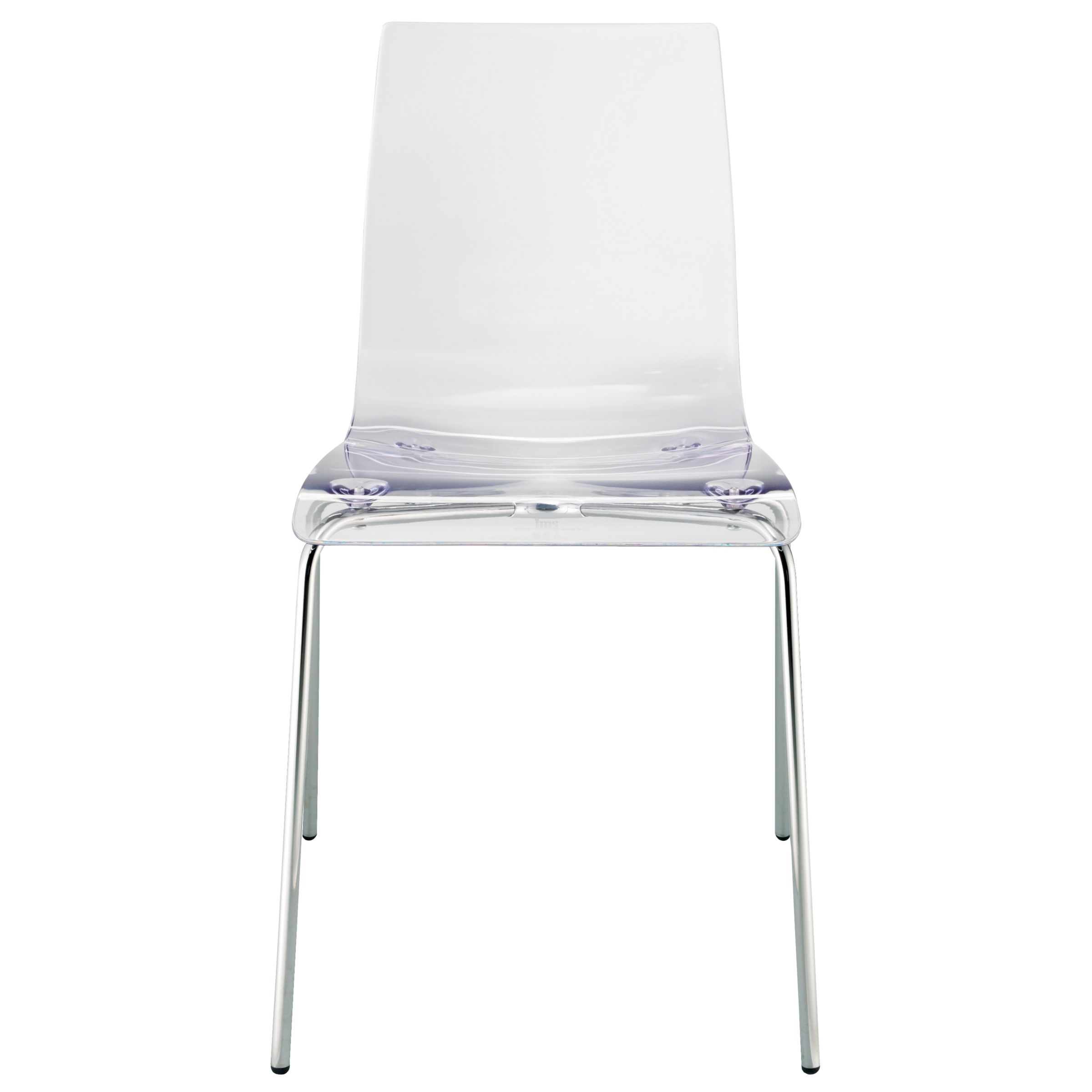 Gel Side Chair, Clear