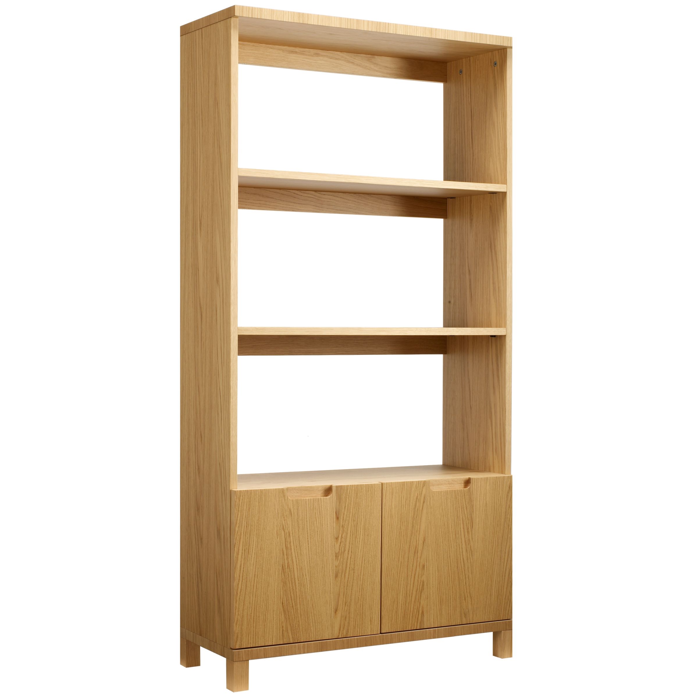 John Lewis Abacus Bookcase, Oak