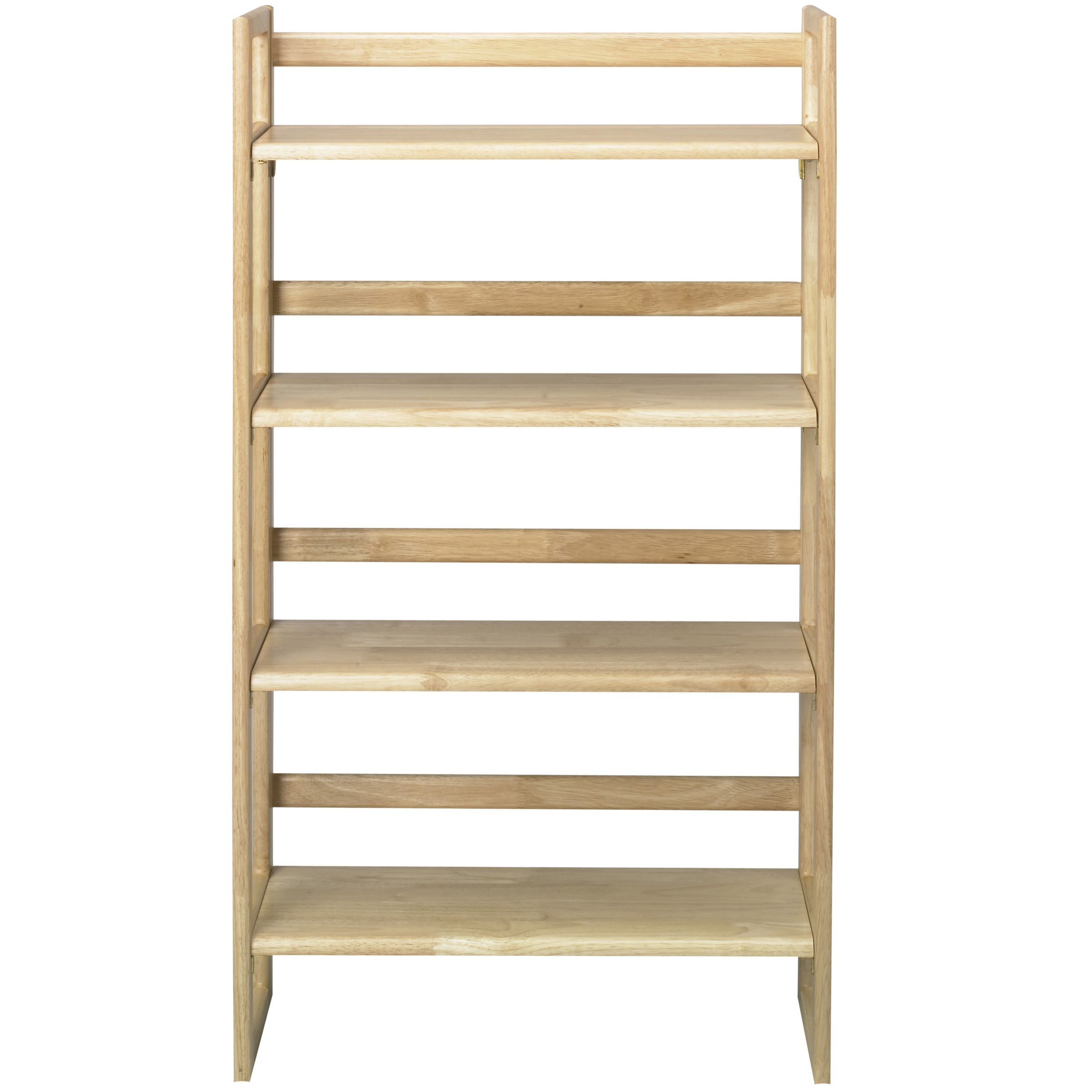 Virgo 4 Shelf Folding Bookcase