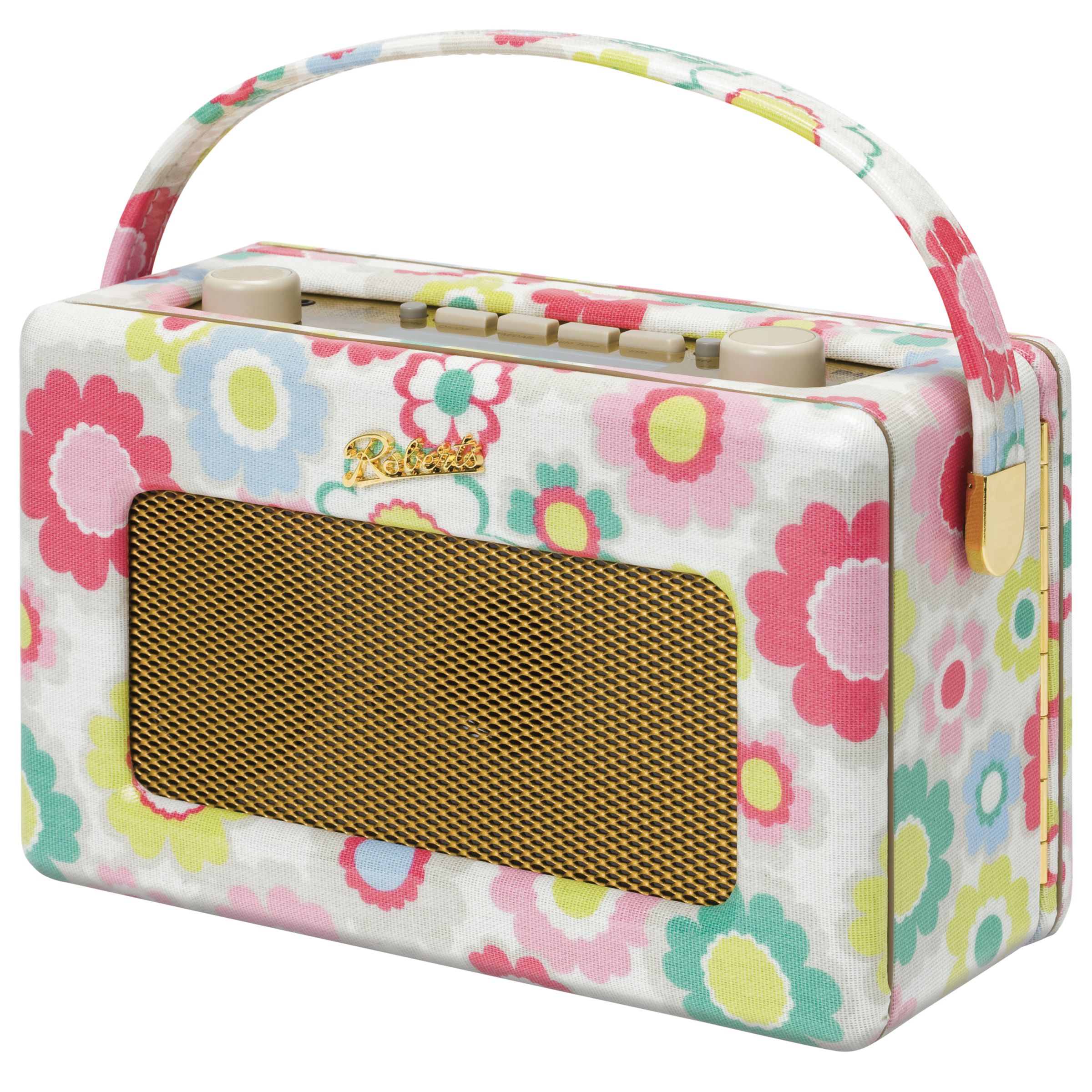 ROBERTS Revival DAB Digital Radio Cath Kidston Electric Flowers Design