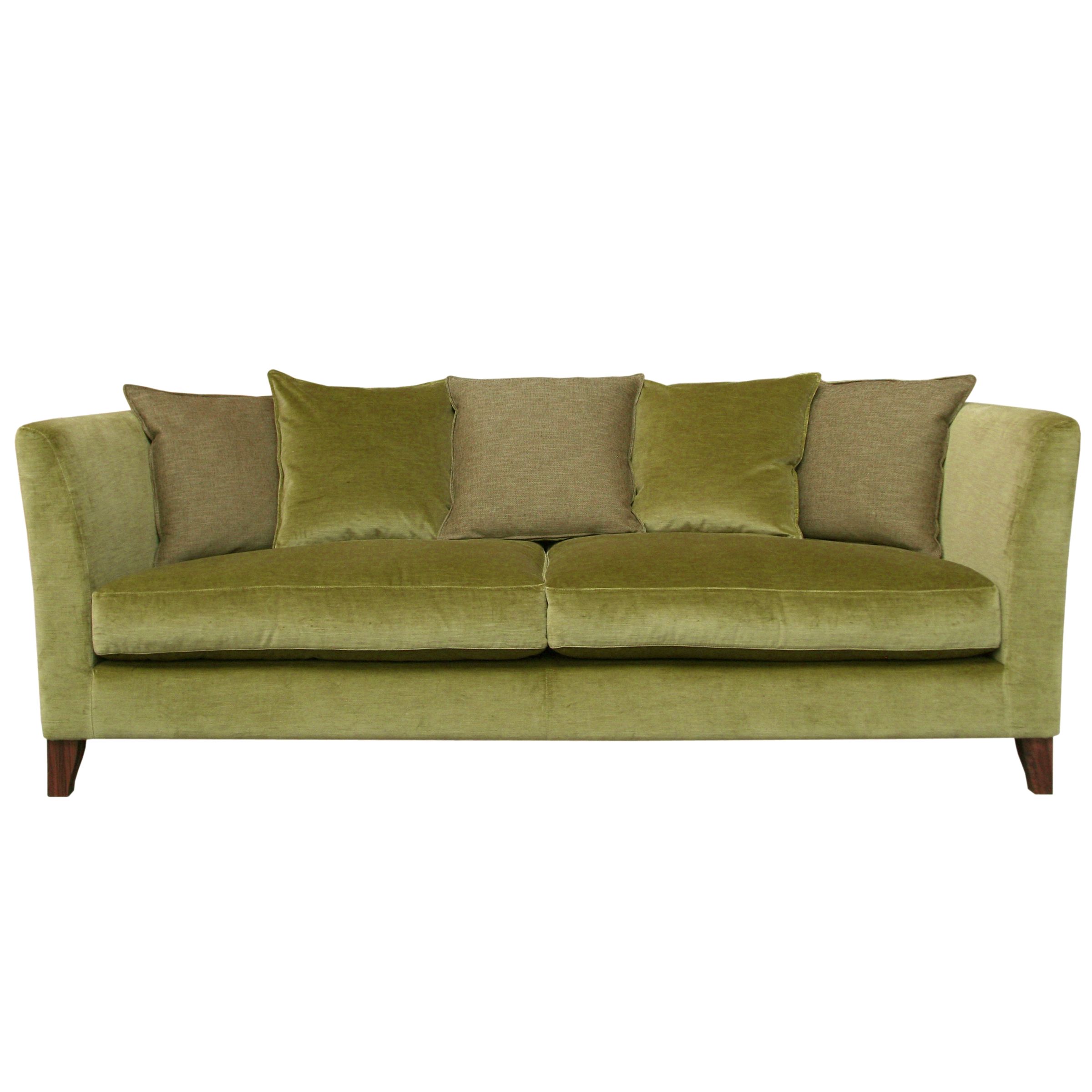 Nick Munro Collection Scatter Back Grand Sofa, Canterbury Velvet, Willow at John Lewis