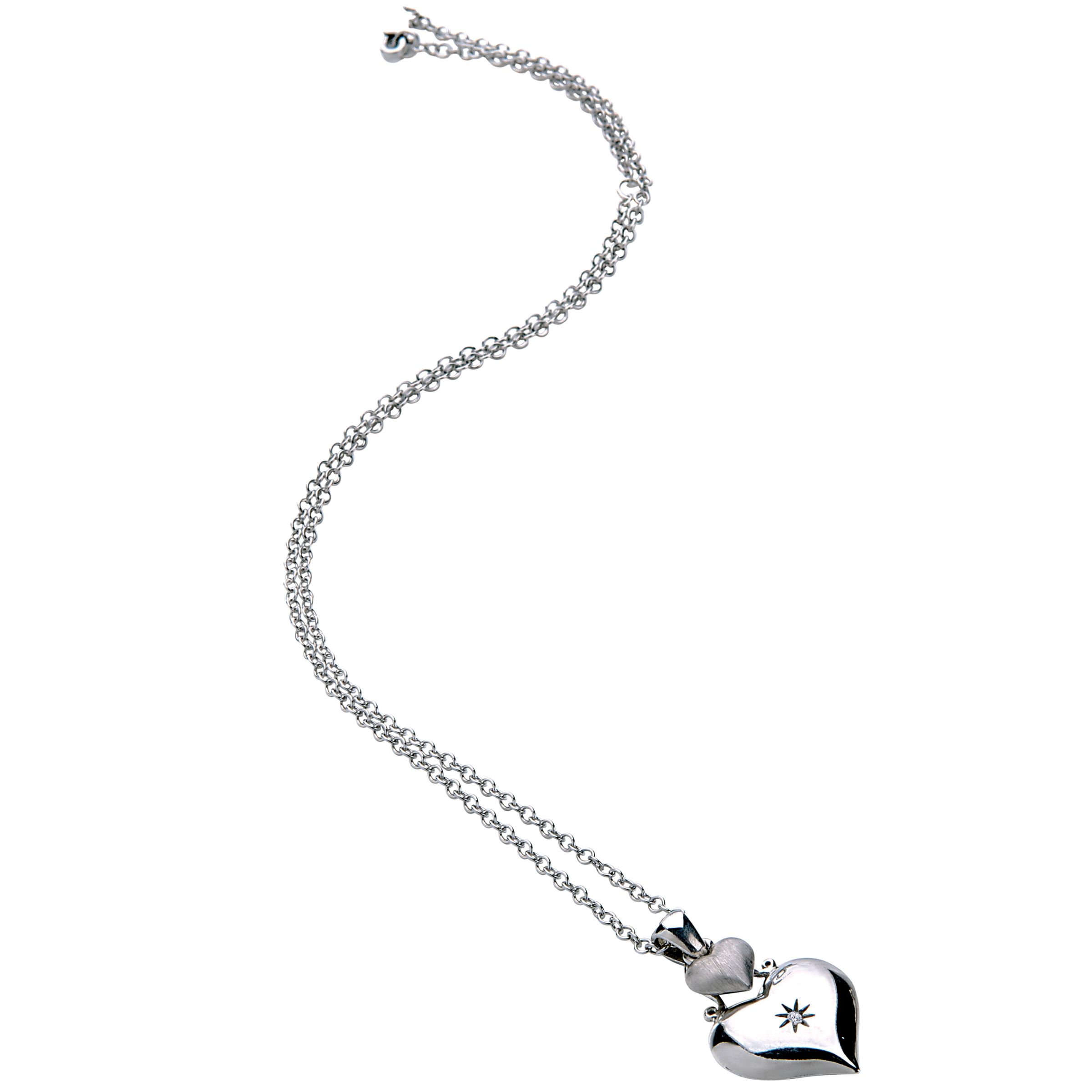 Hot Diamonds Giselle Heart Sterling Silver Pendant