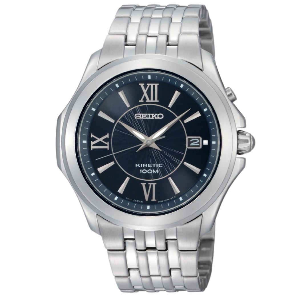 Seiko SKA435P1 Men's Kinetic Bracelet Watch