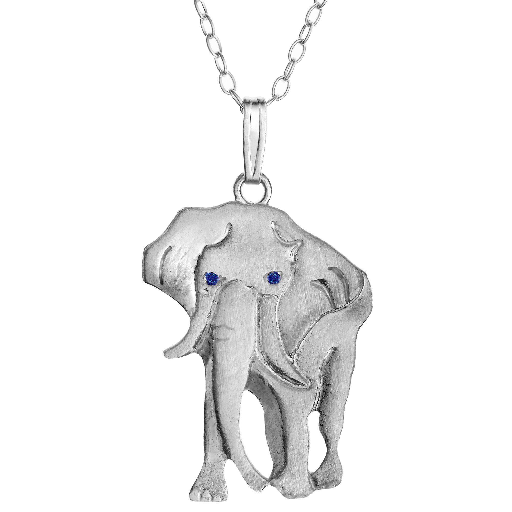 Cheeky Monkey Elephant Pendant Necklace