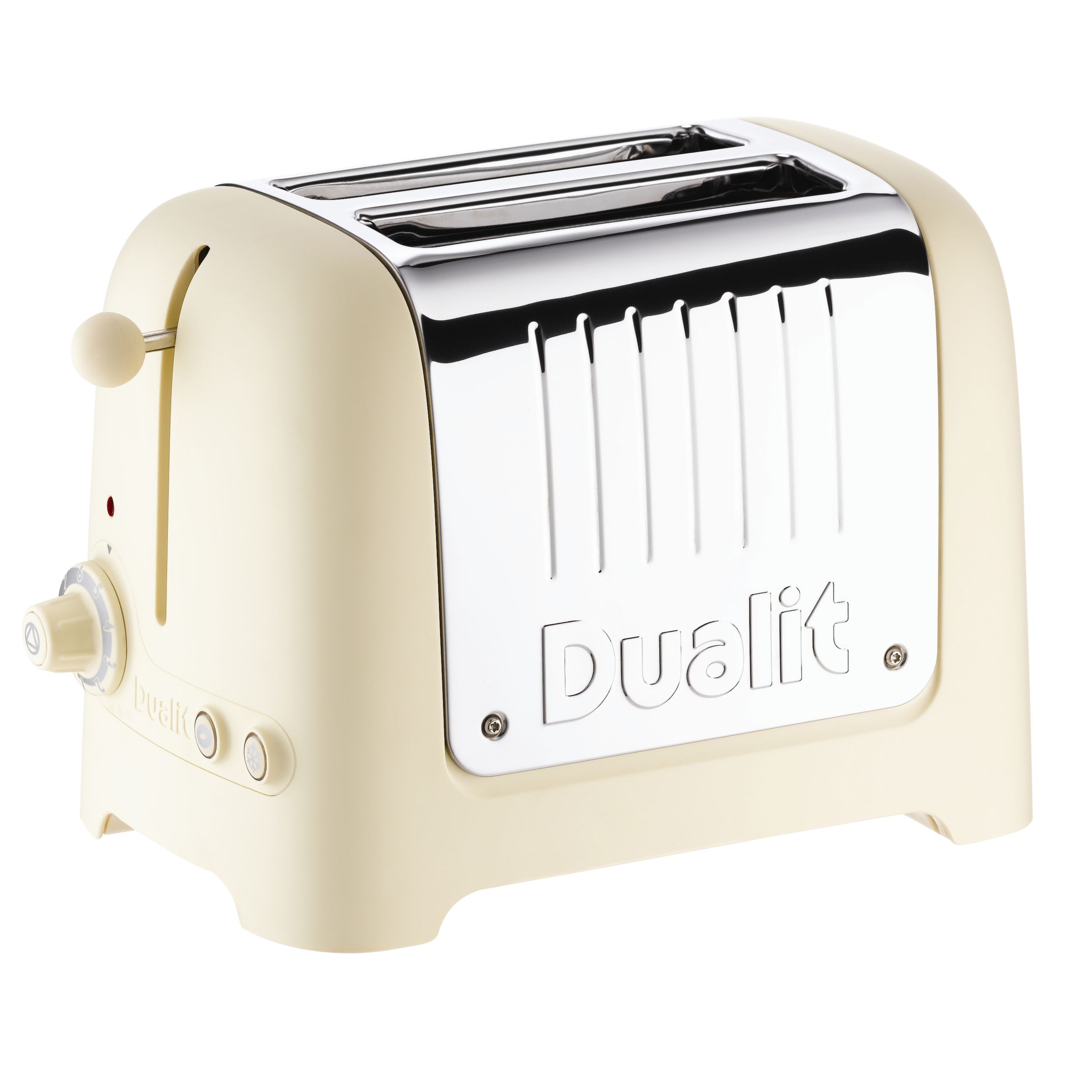 Dualit 26002 2-Slot Peek and Pop Toaster, Cream