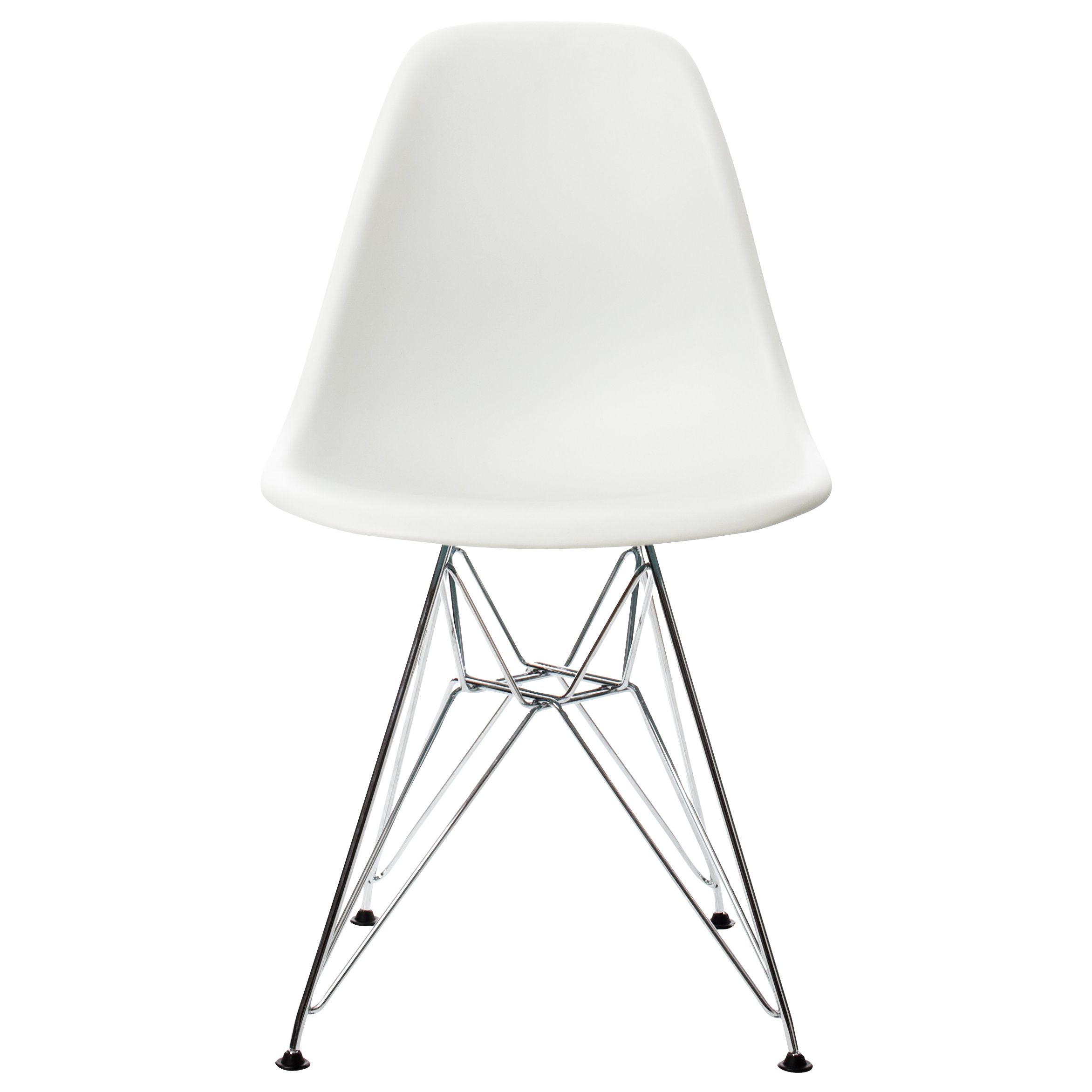 Eames DSR Side Chair, White at John Lewis