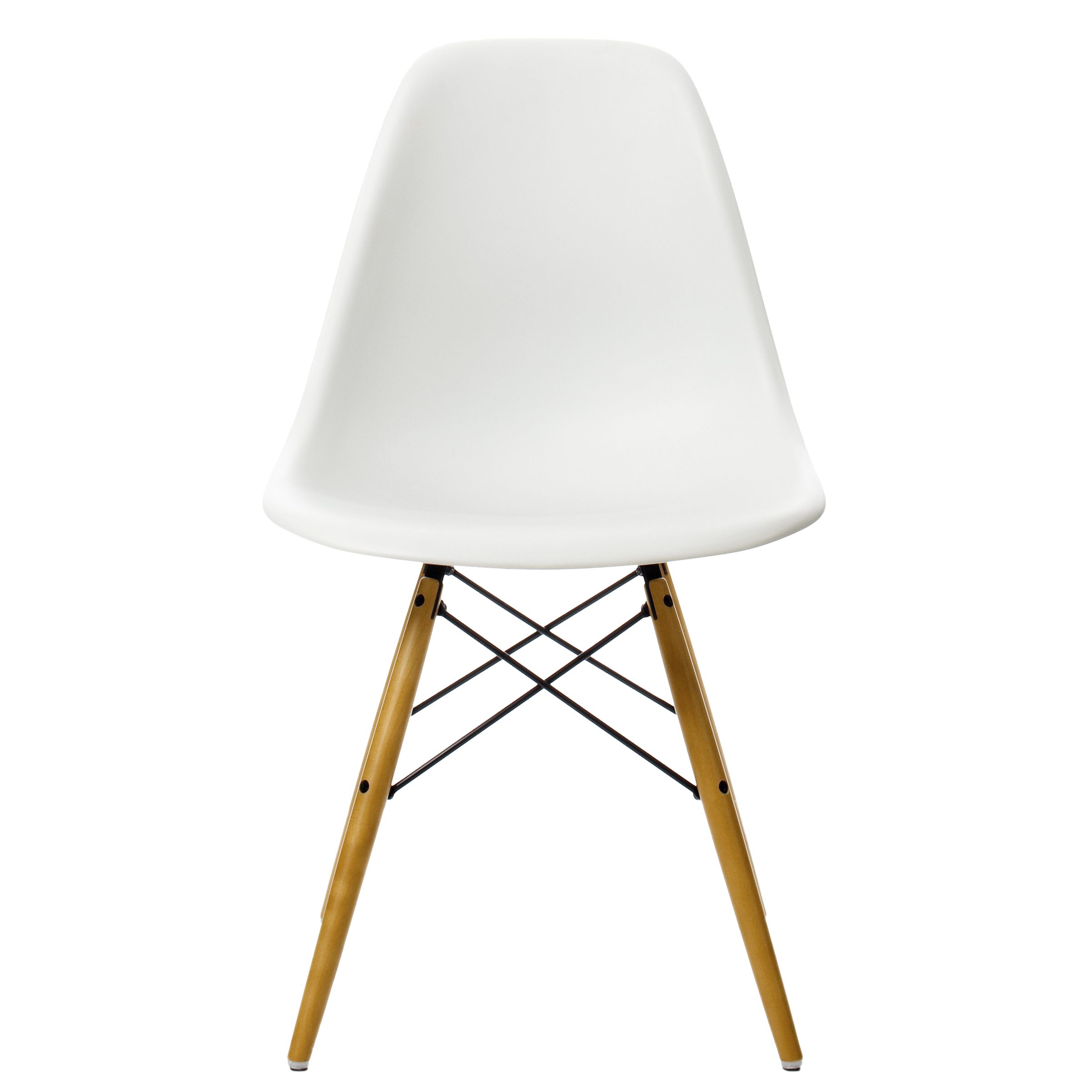 Eames DSW Side Chair, White at JohnLewis