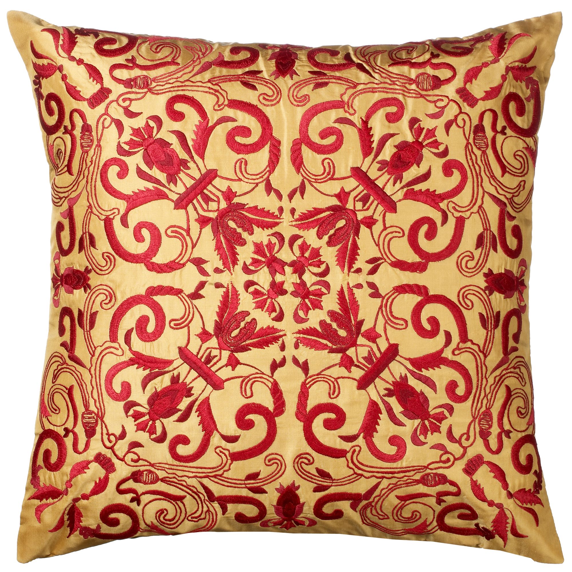john lewis Botticelli Cushion, Gold, One size