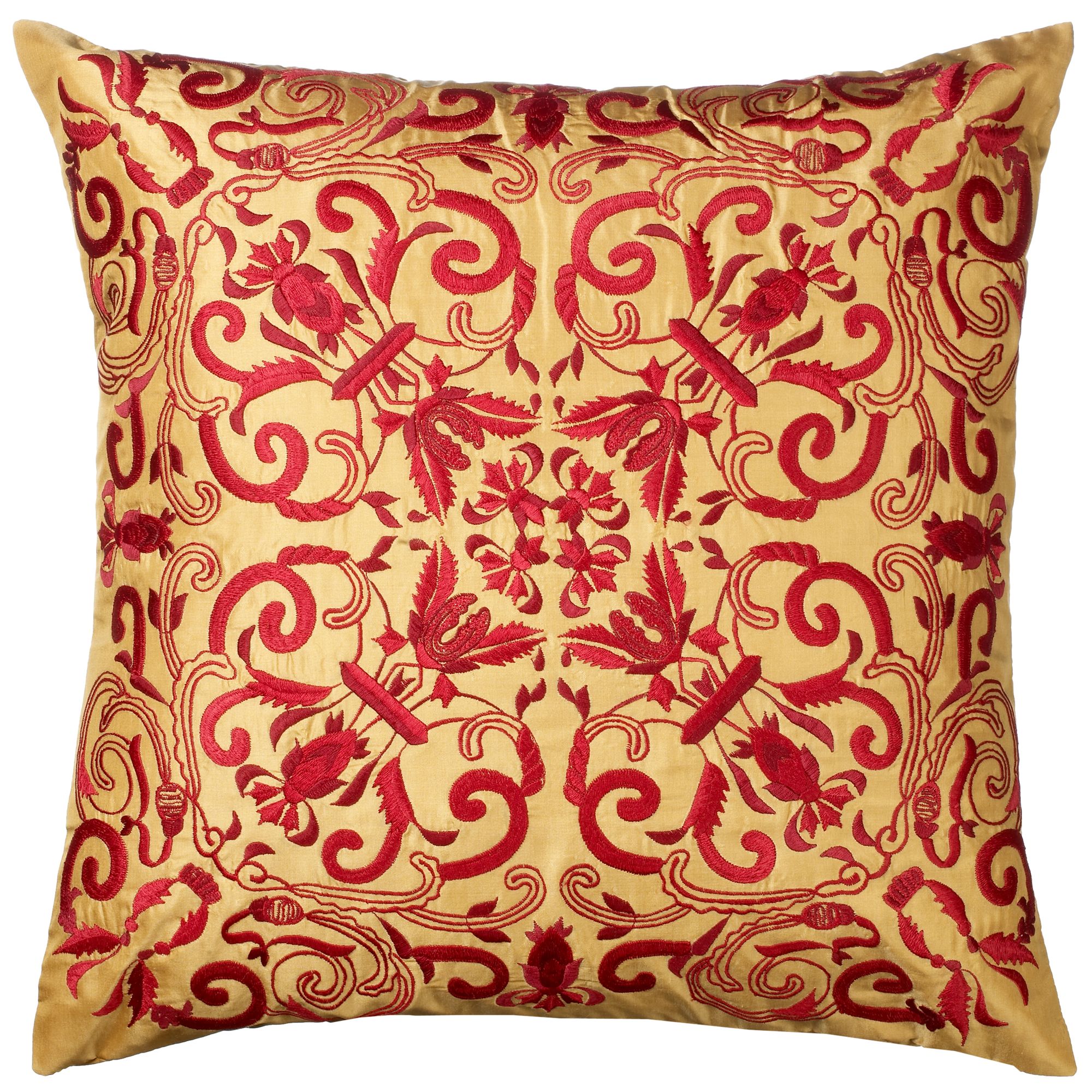 john lewis Botticelli Cushion, Gold, One size